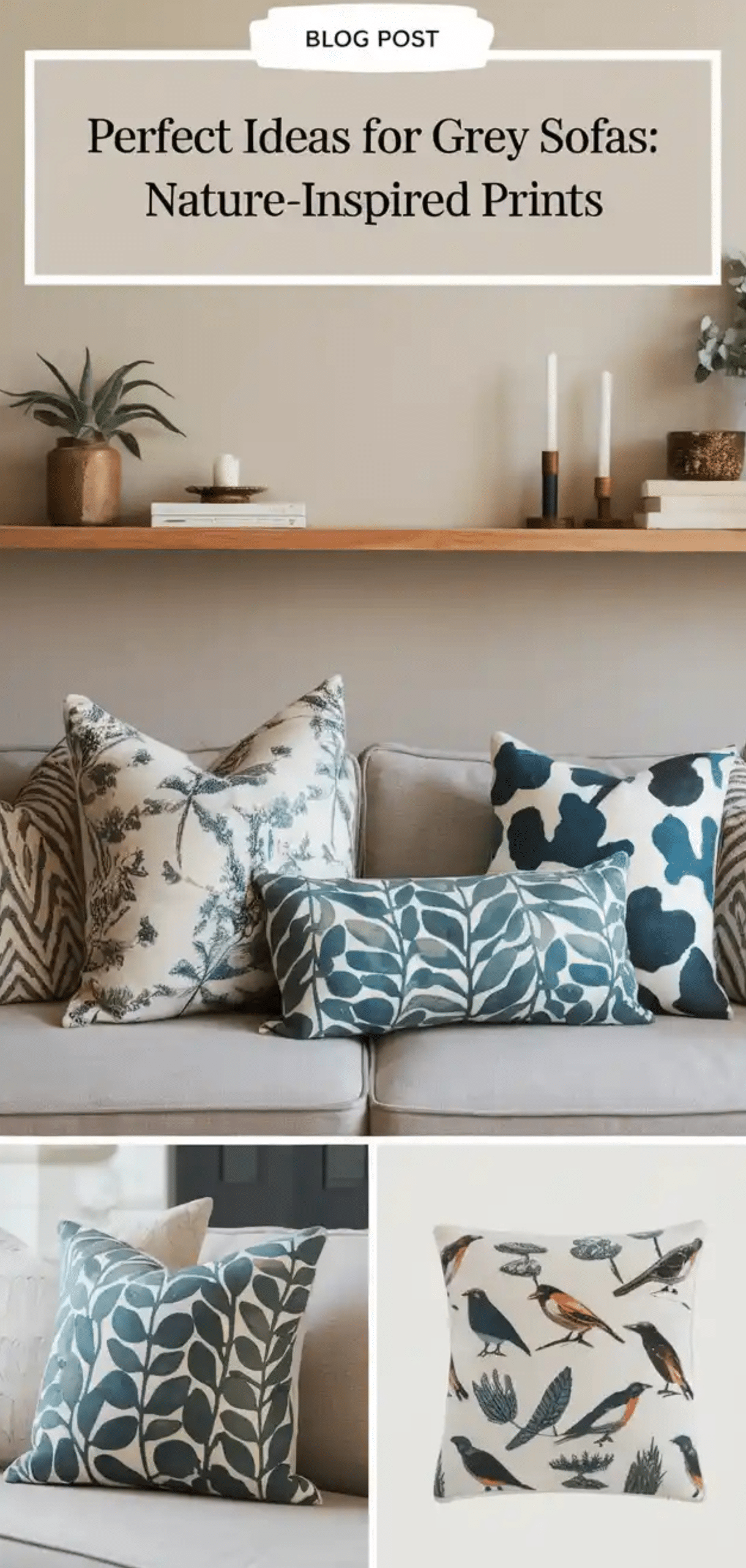 Perfect Ideas for Grey Sofas