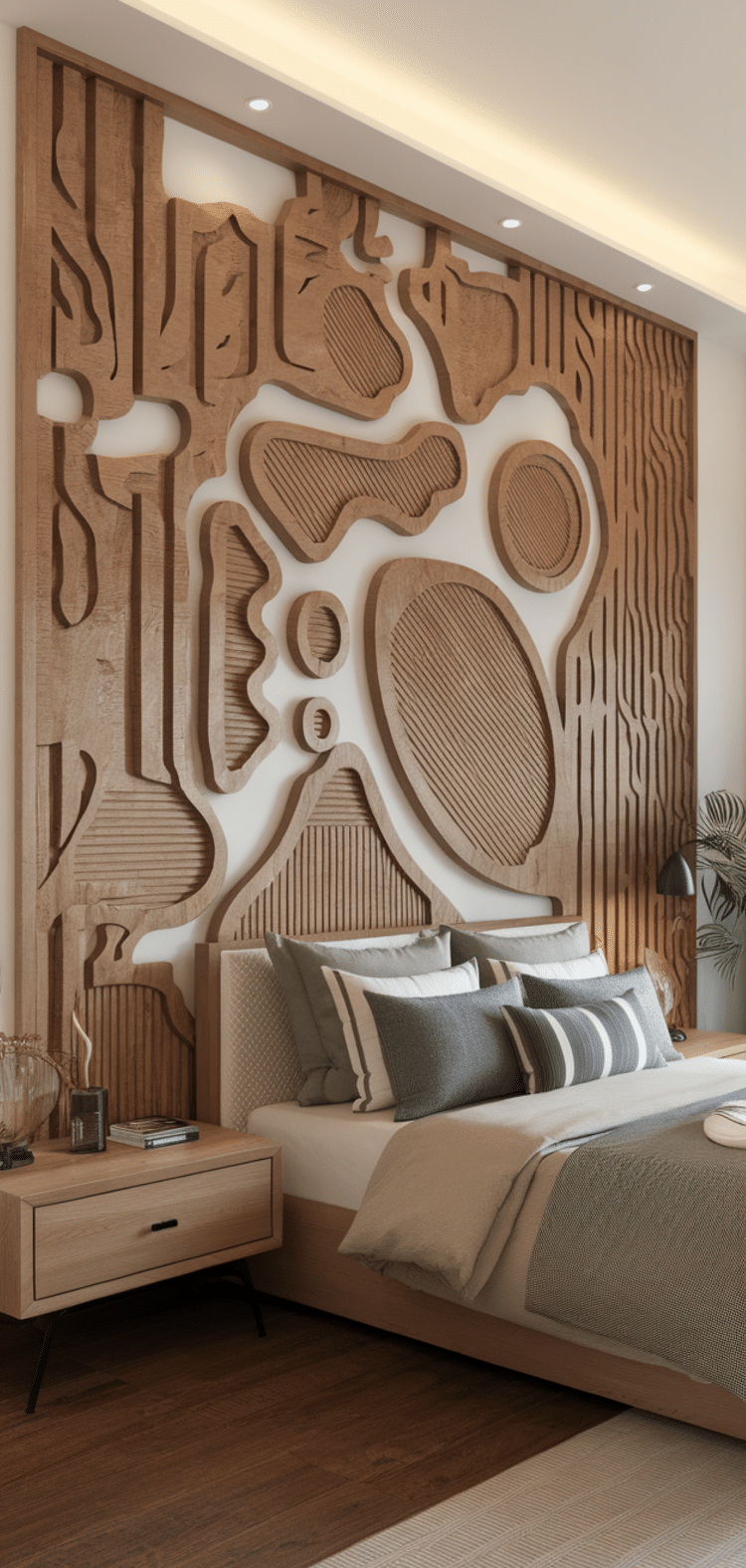 16 Stunning Ideas for an Accent Wall Behind the Bed - The Mega Mom