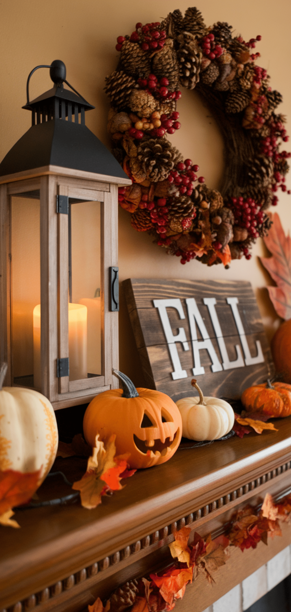 Best Fall Mantel Decorating Ideas for a Cozy Home