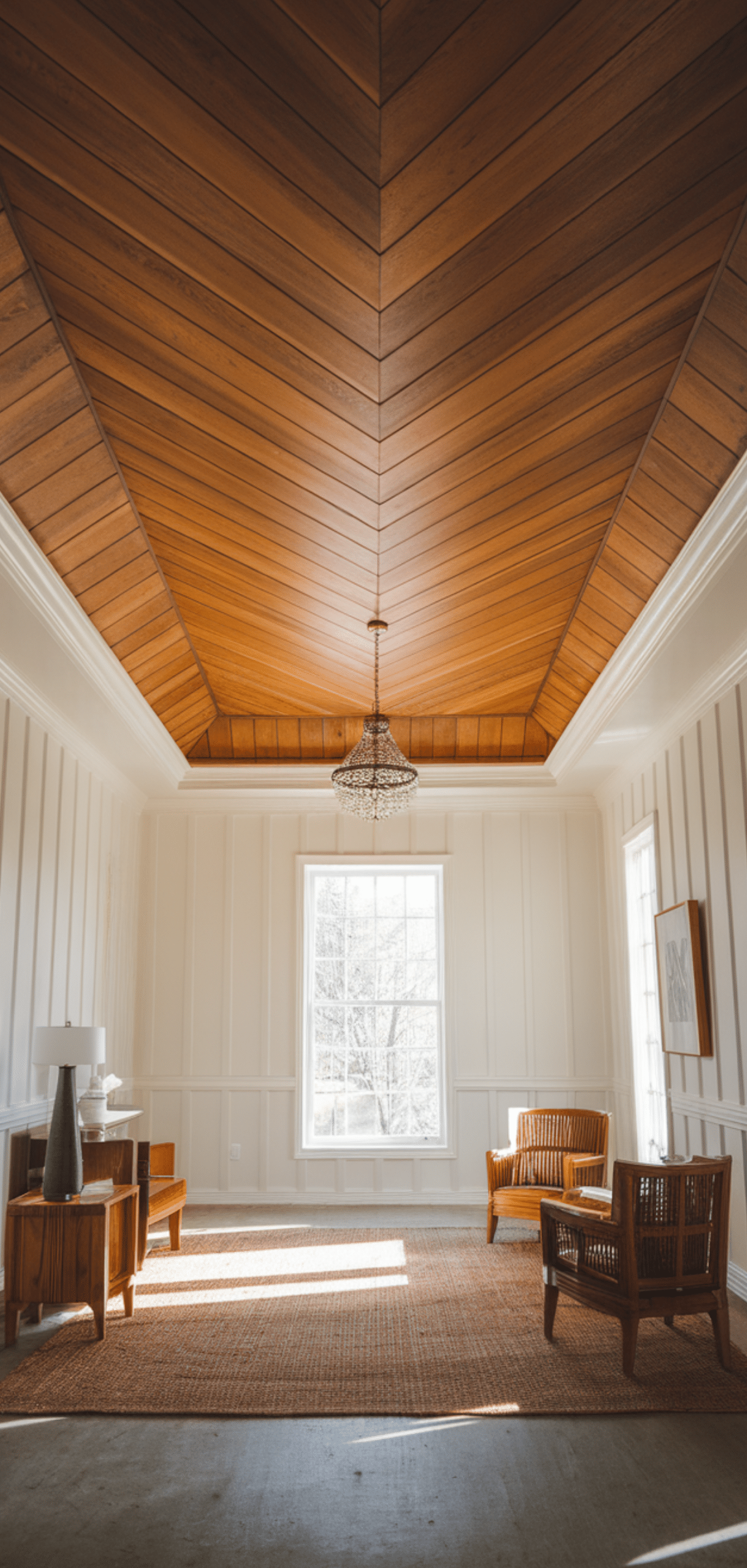 Creative DIY Wood Plank Ceiling Ideas
