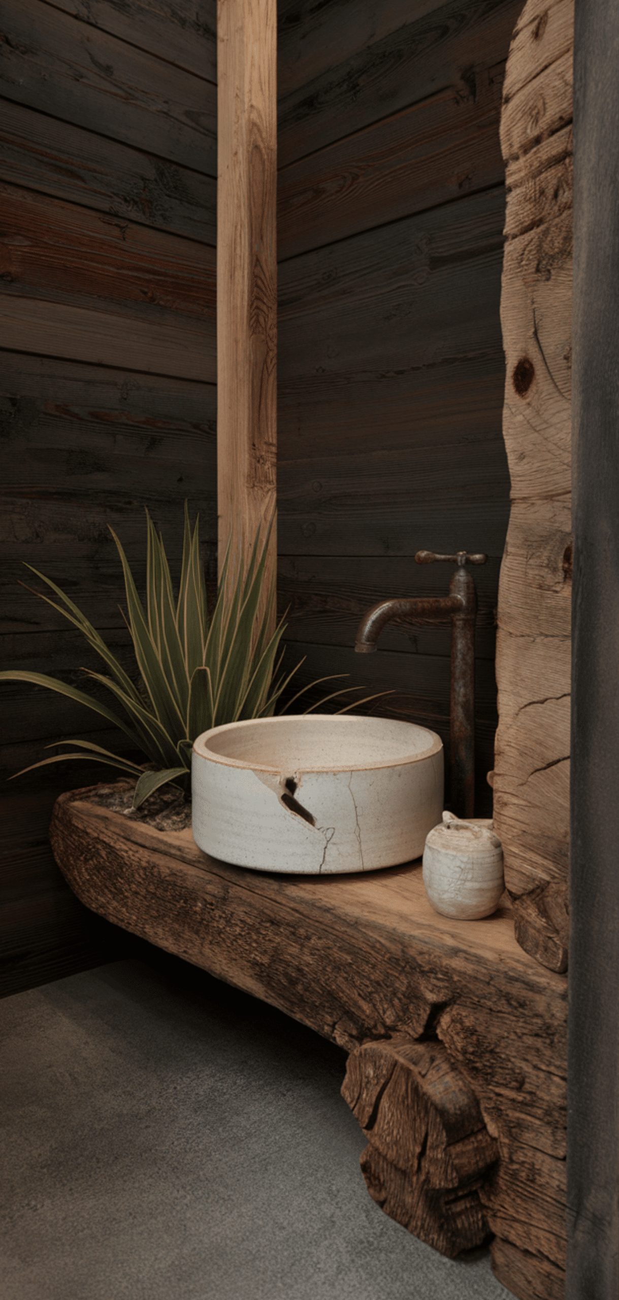 Inspiring Wabi Sabi Bathroom Design