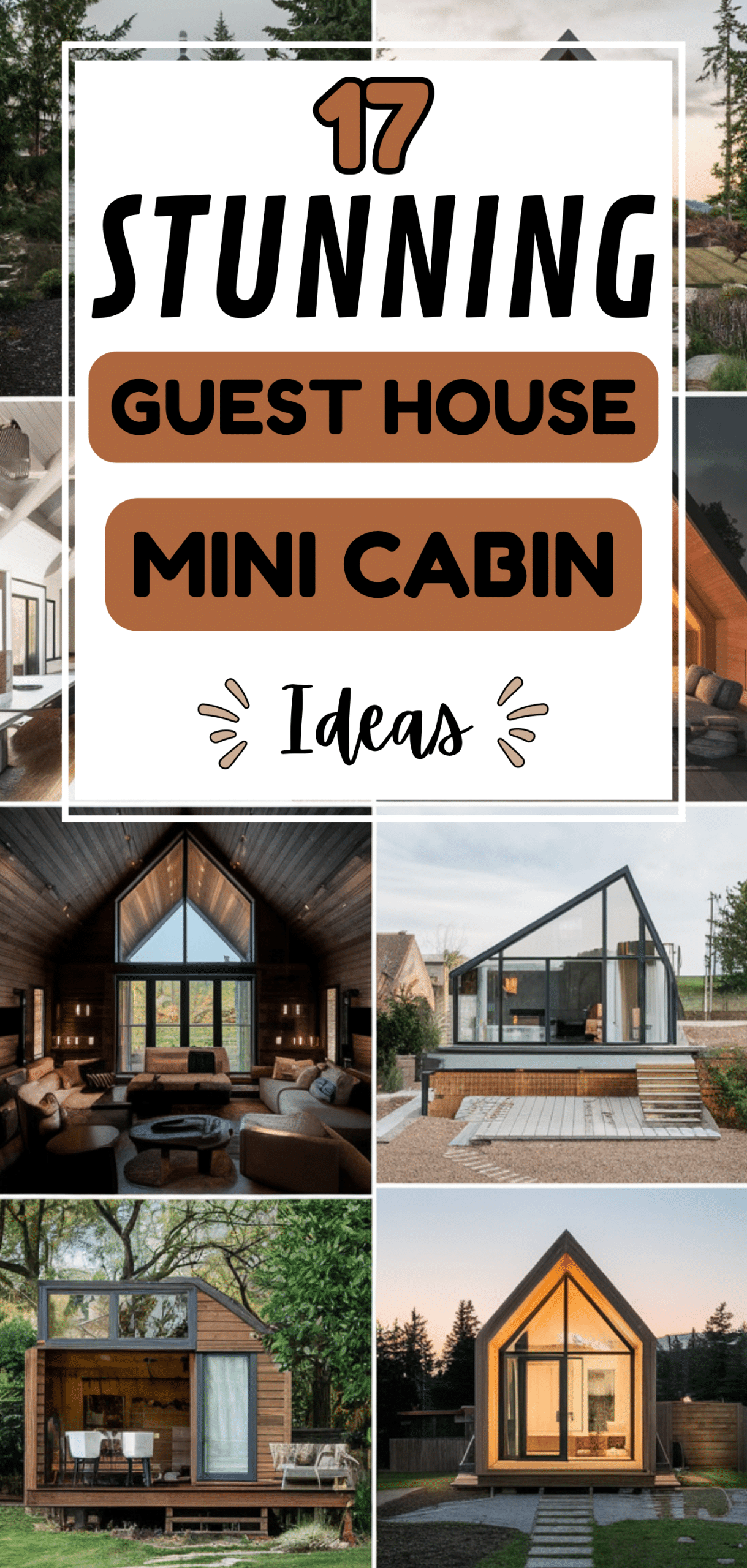 17 Stunning Guest House Mini Cabin Ideas