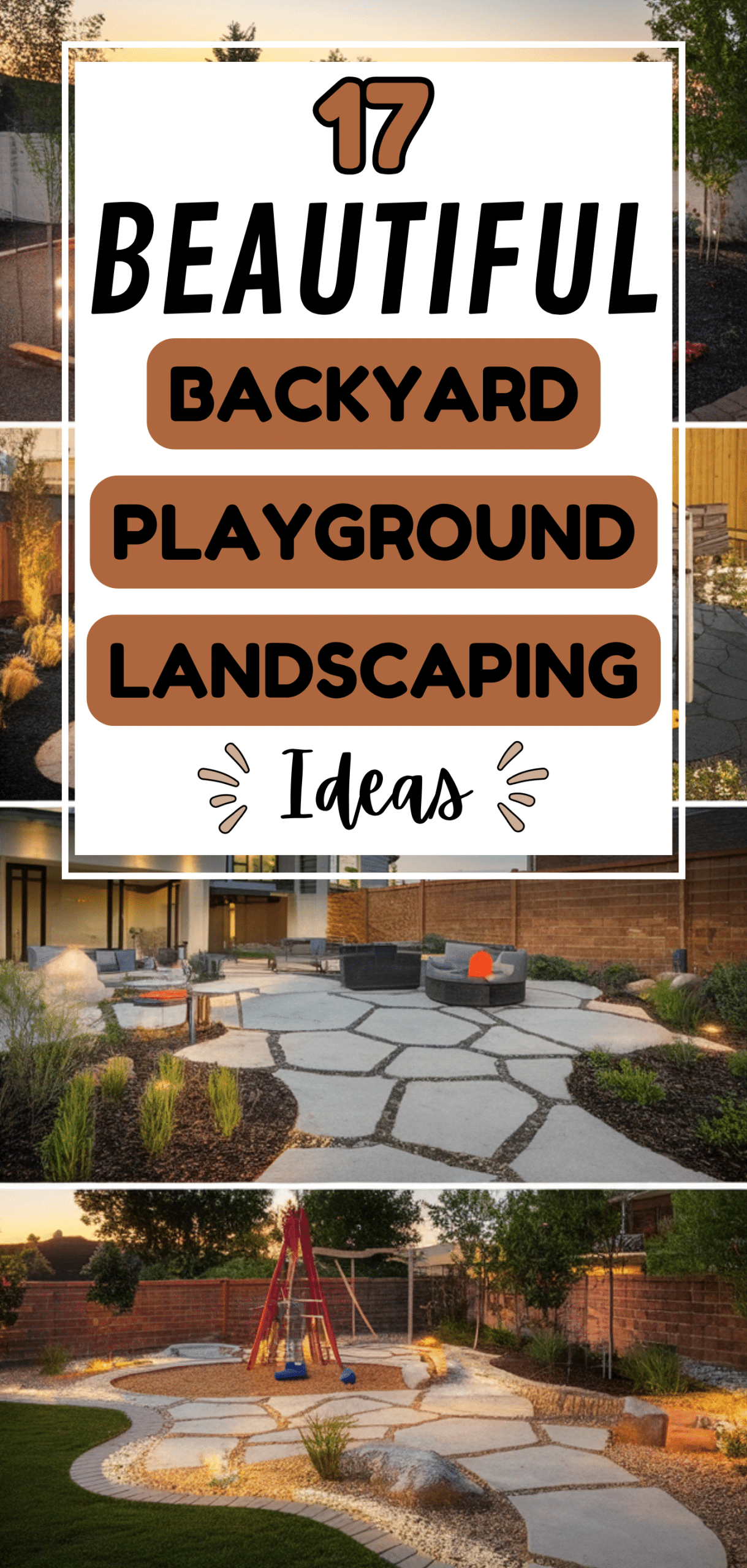 17 Beautiful Backyard Playground Landscaping Ideas
