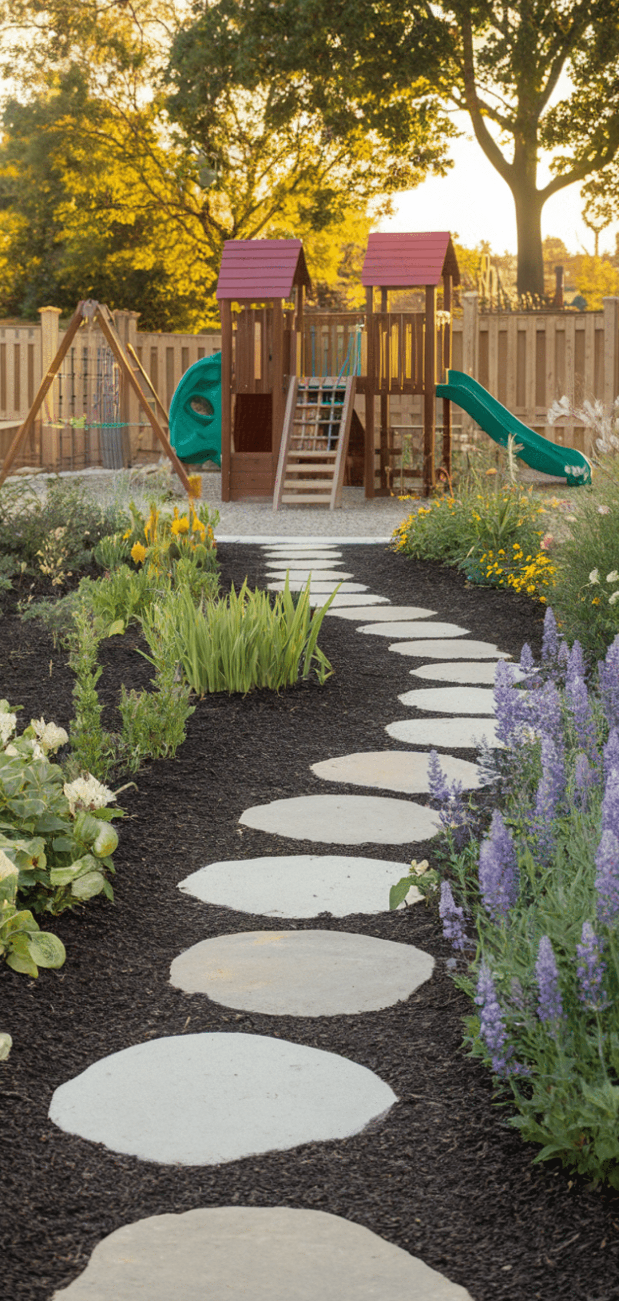 17 Beautiful Backyard Playground Landscaping Ideas