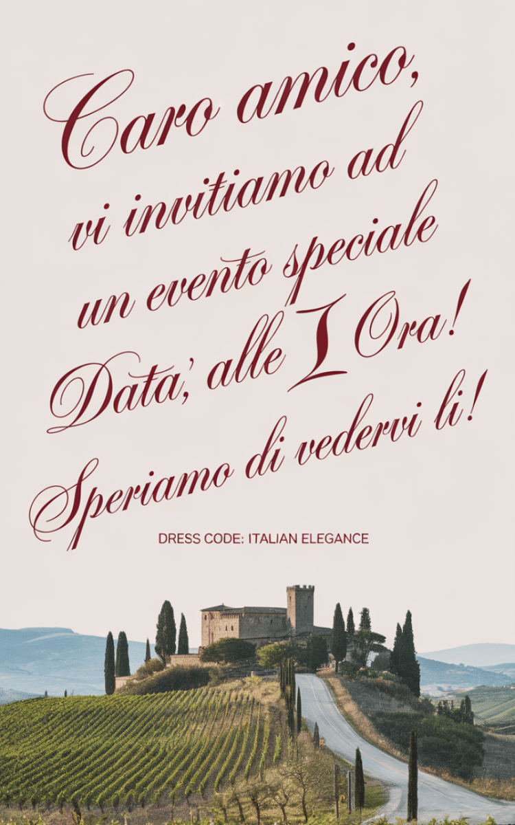 Italian Renaissance Script Invitation 16 Stunning Italian Theme Party Ideas - The Mega Mom