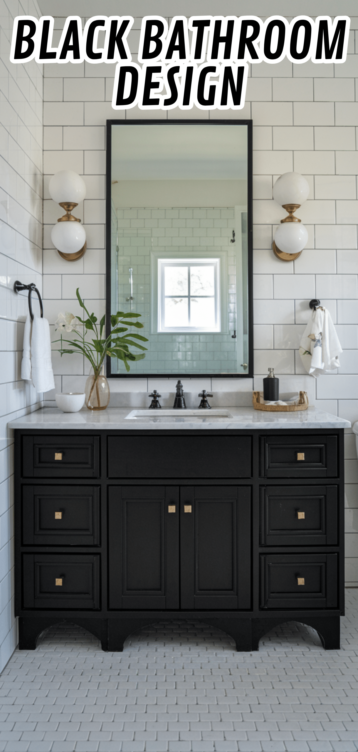 16 Perfect Black Bathroom Design Features