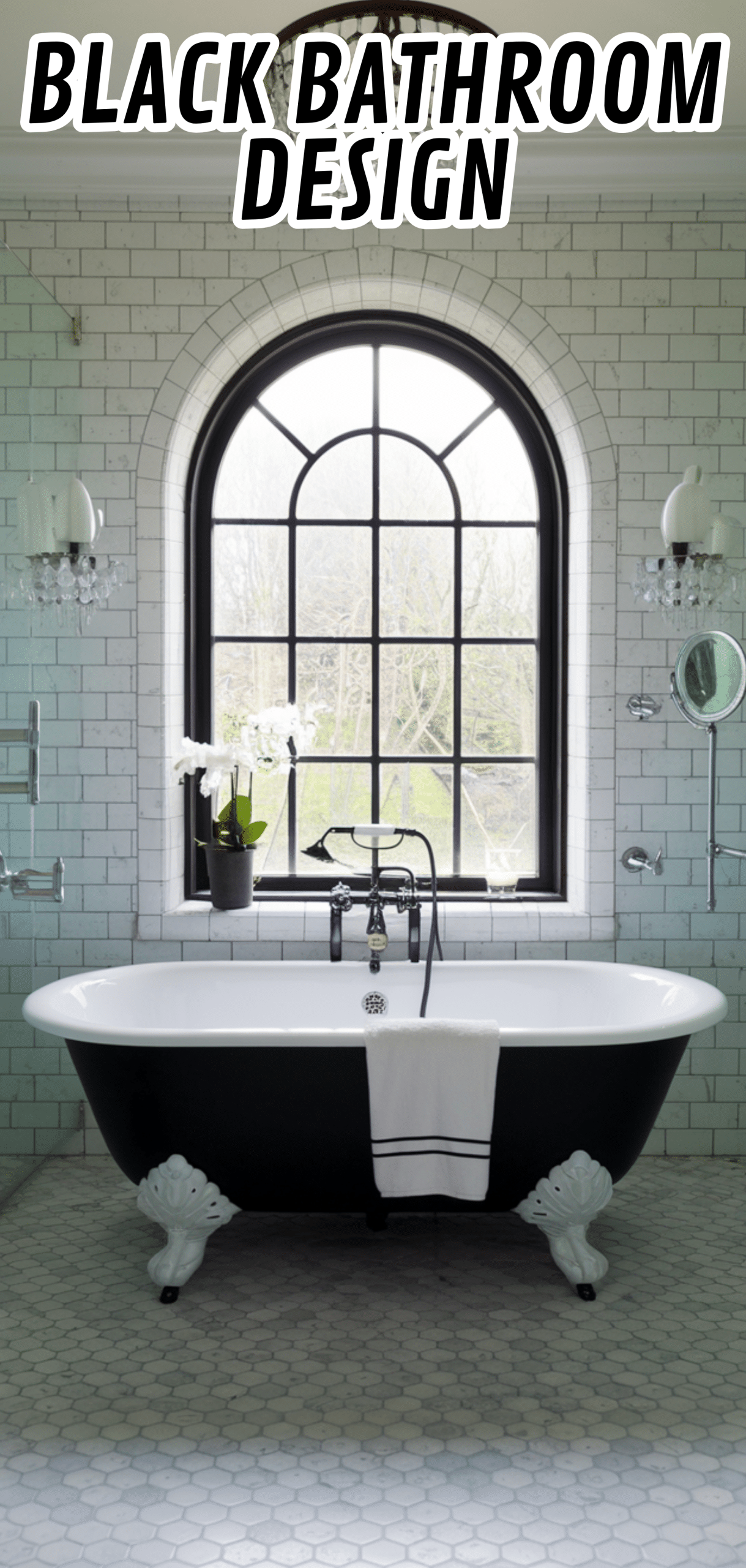 16 Perfect Black Bathroom Design Features