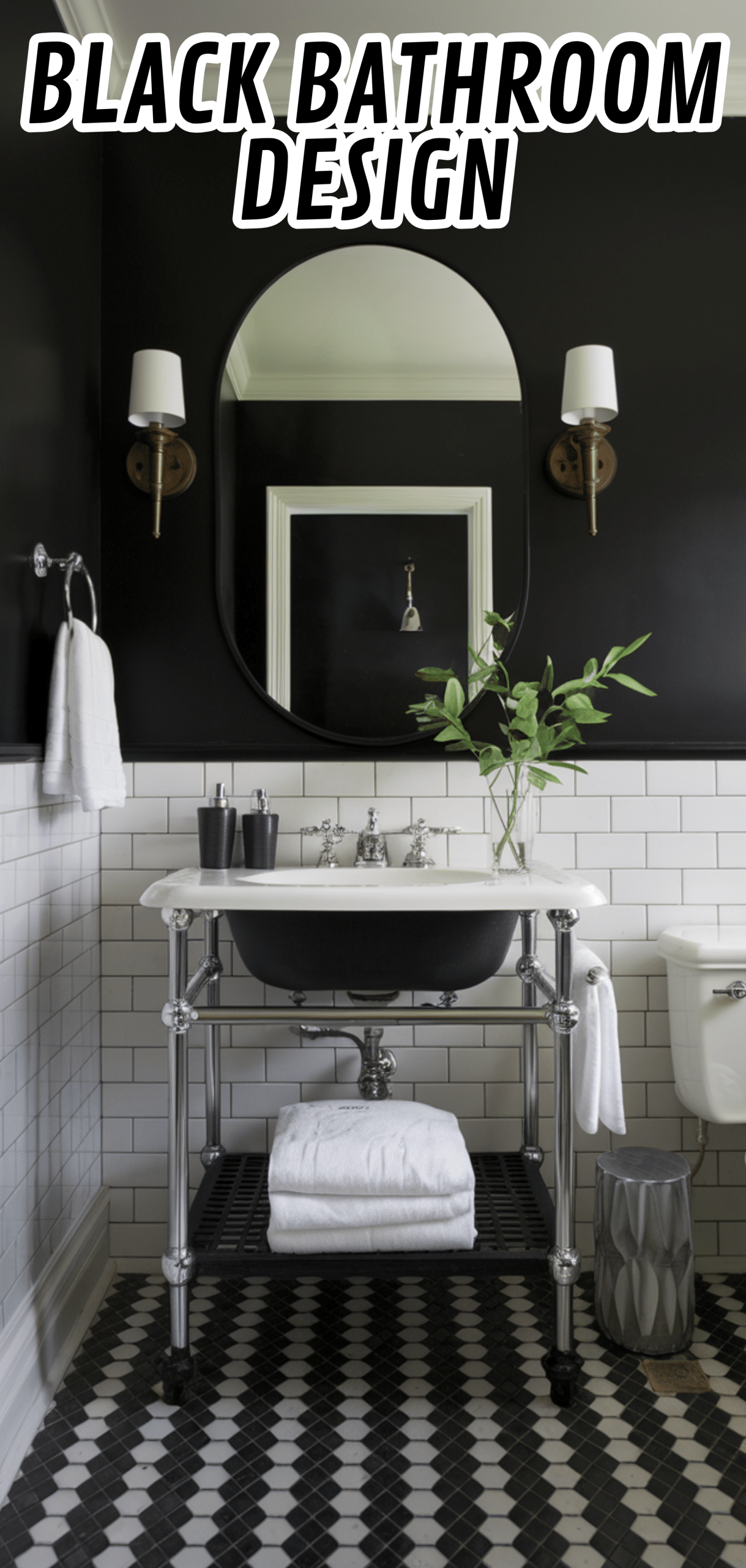16 Perfect Black Bathroom Design Features