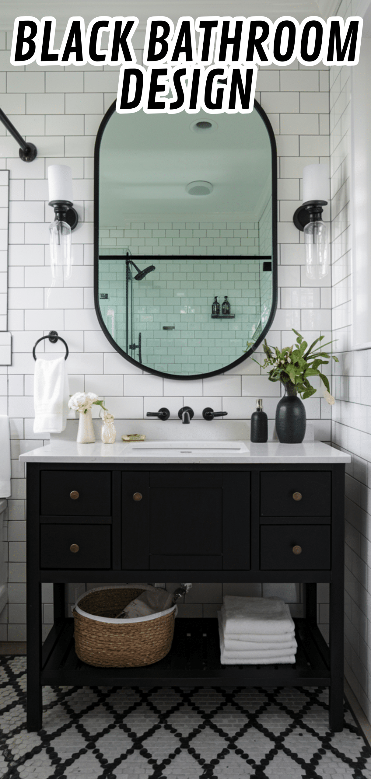 16 Perfect Black Bathroom Design Features
