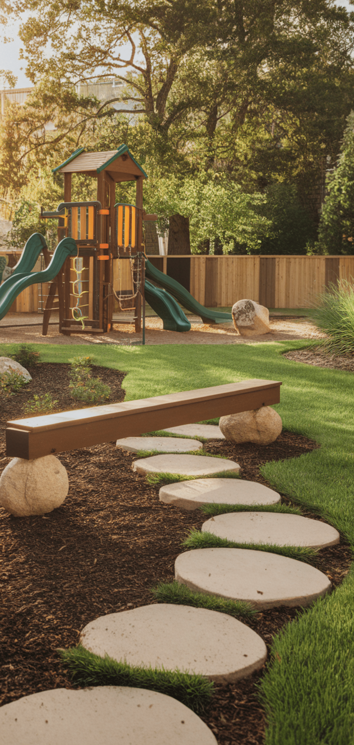17 Beautiful Backyard Playground Landscaping Ideas