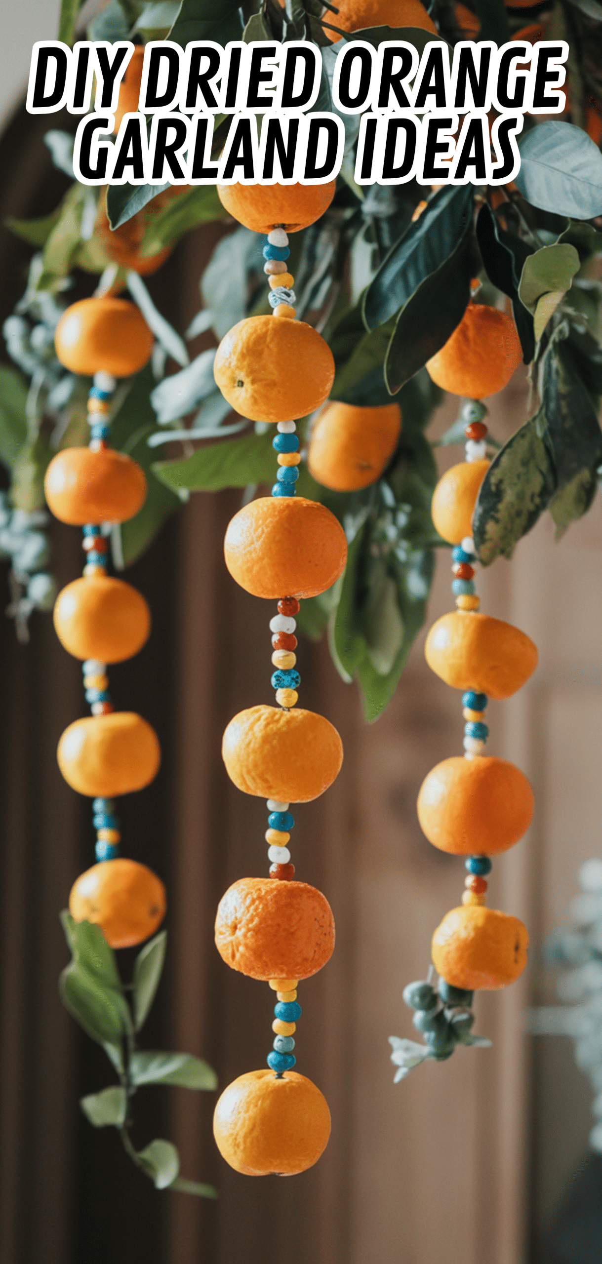 18 Stunning DIY Dried Orange Garland Ideas