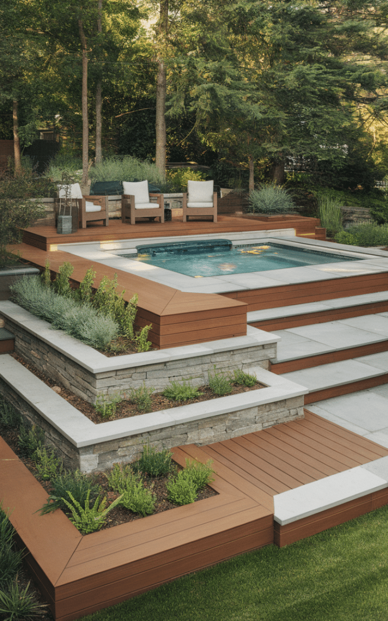 18 Most Luxurious Swim Spa Backyard Ideas - The Mega Mom