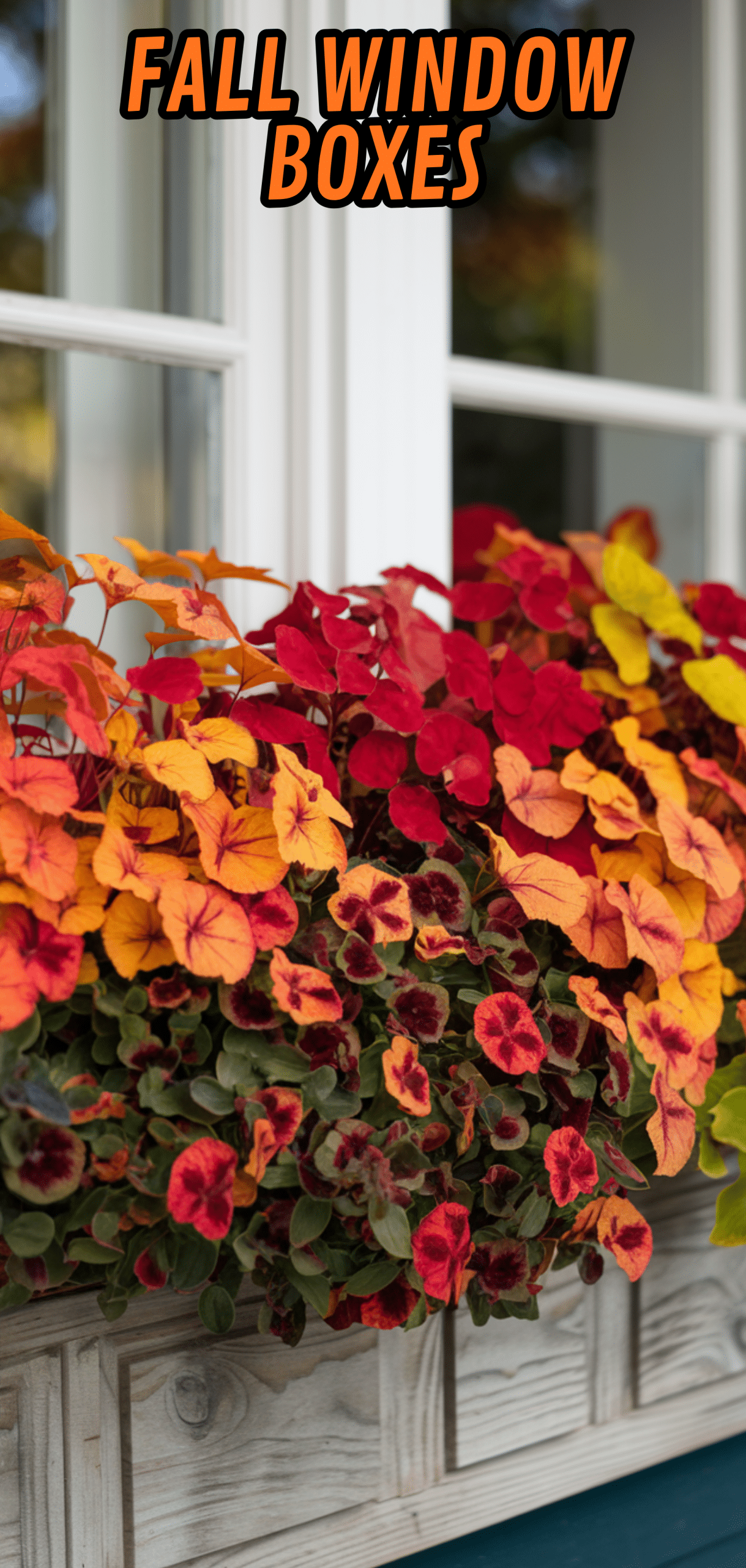 17 Beautiful Fall Window Boxes