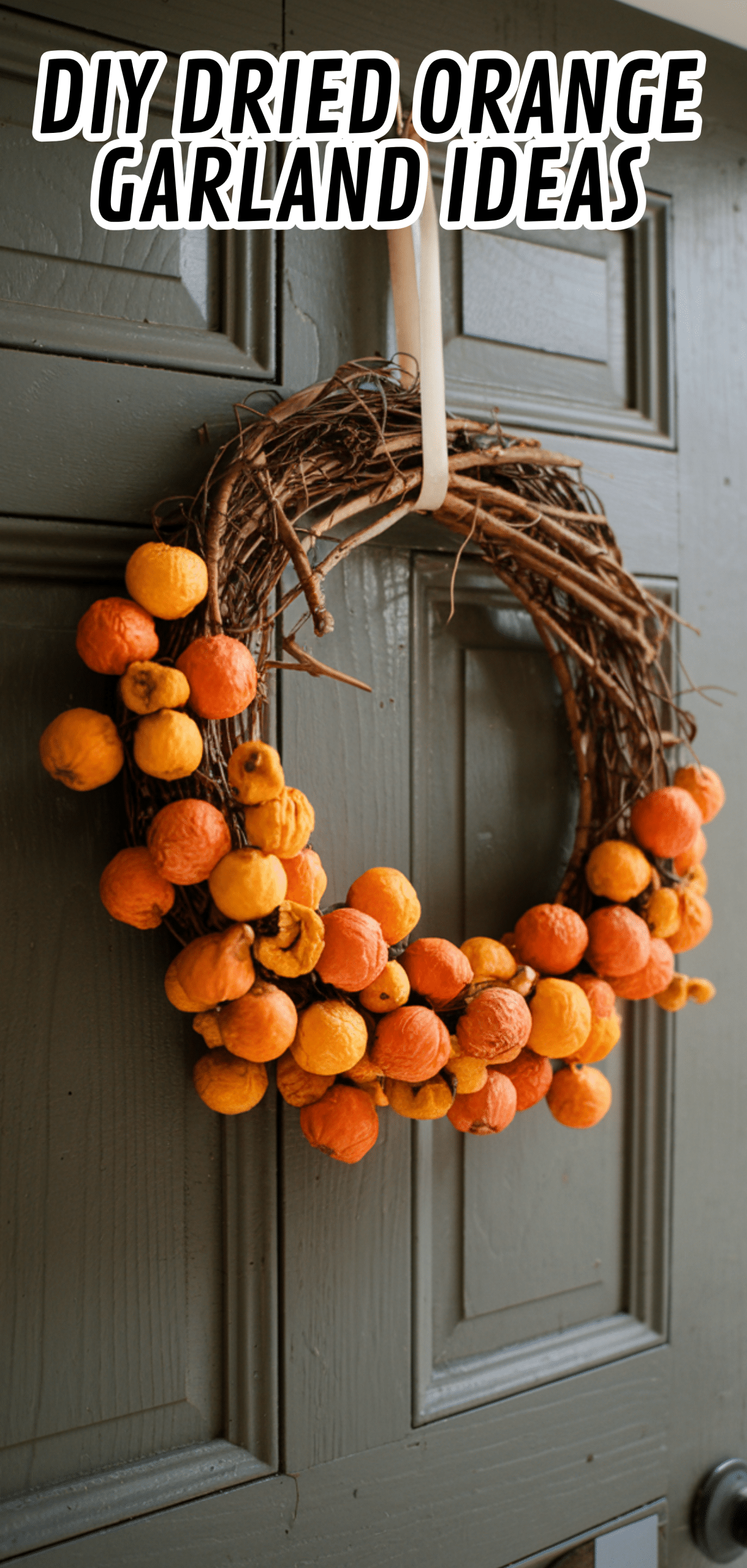 18 Stunning DIY Dried Orange Garland Ideas
