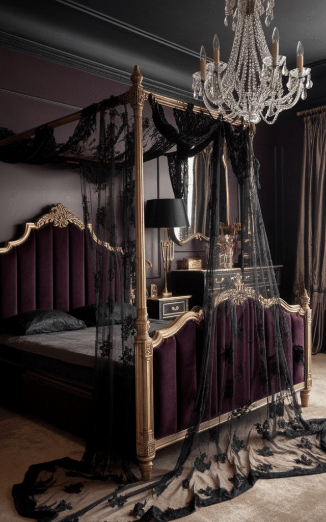 18 Amazing Dark Coquette Room Ideas - The Mega Mom
