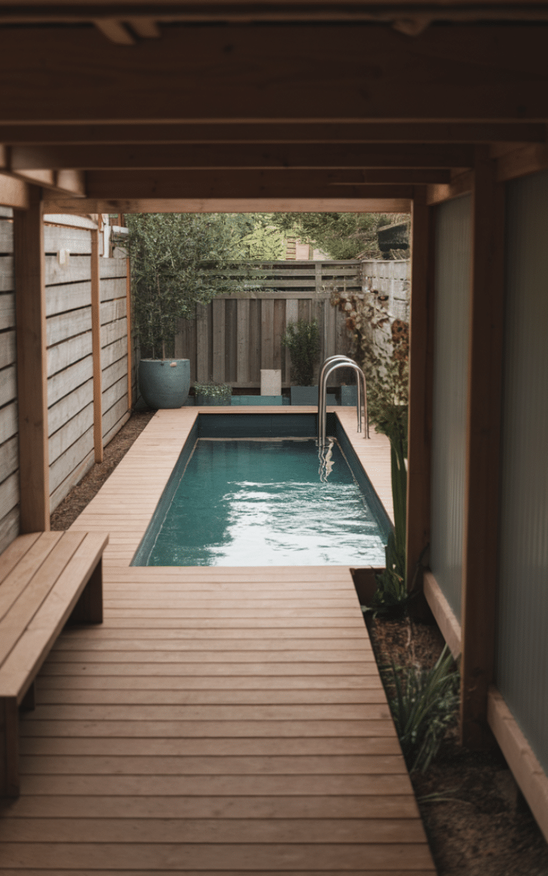 18 Creative Small Backyard Mini Pool Ideas - The Mega Mom