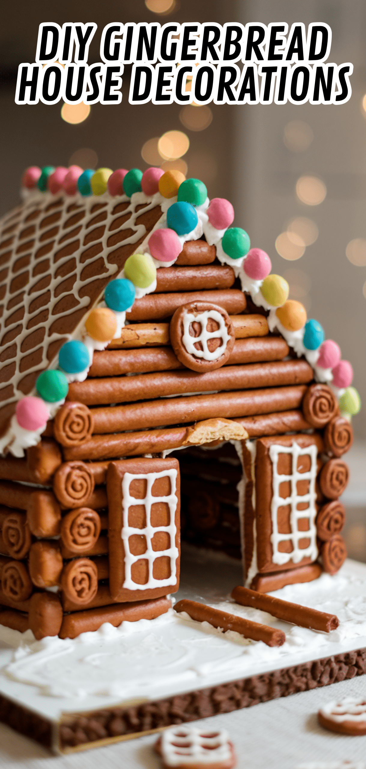 18 Amazing DIY Gingerbread House Decorations