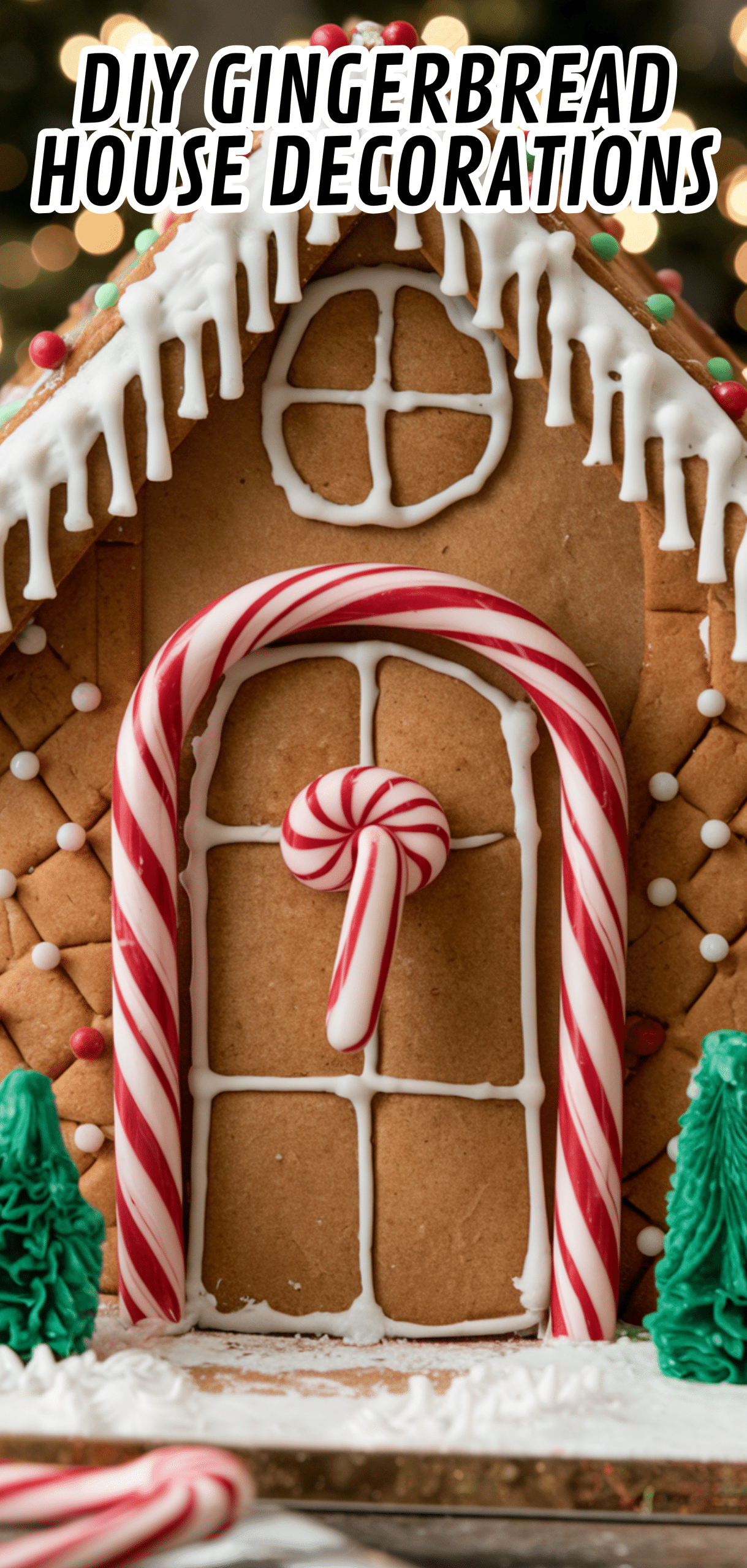 18 Amazing DIY Gingerbread House Decorations