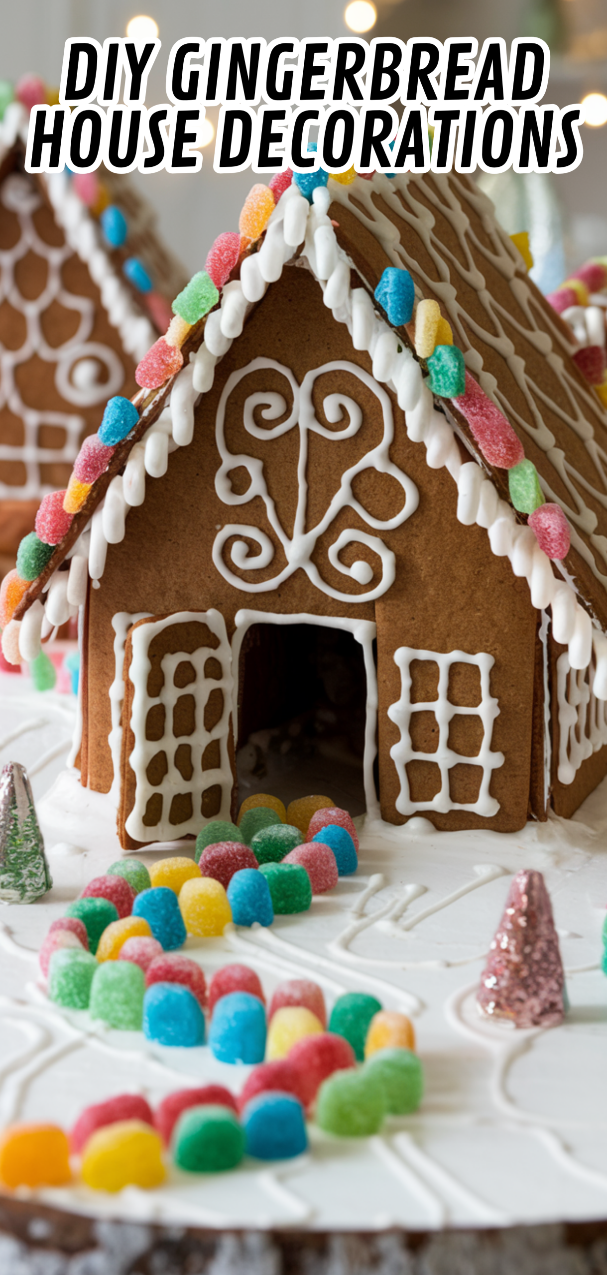 18 Amazing DIY Gingerbread House Decorations