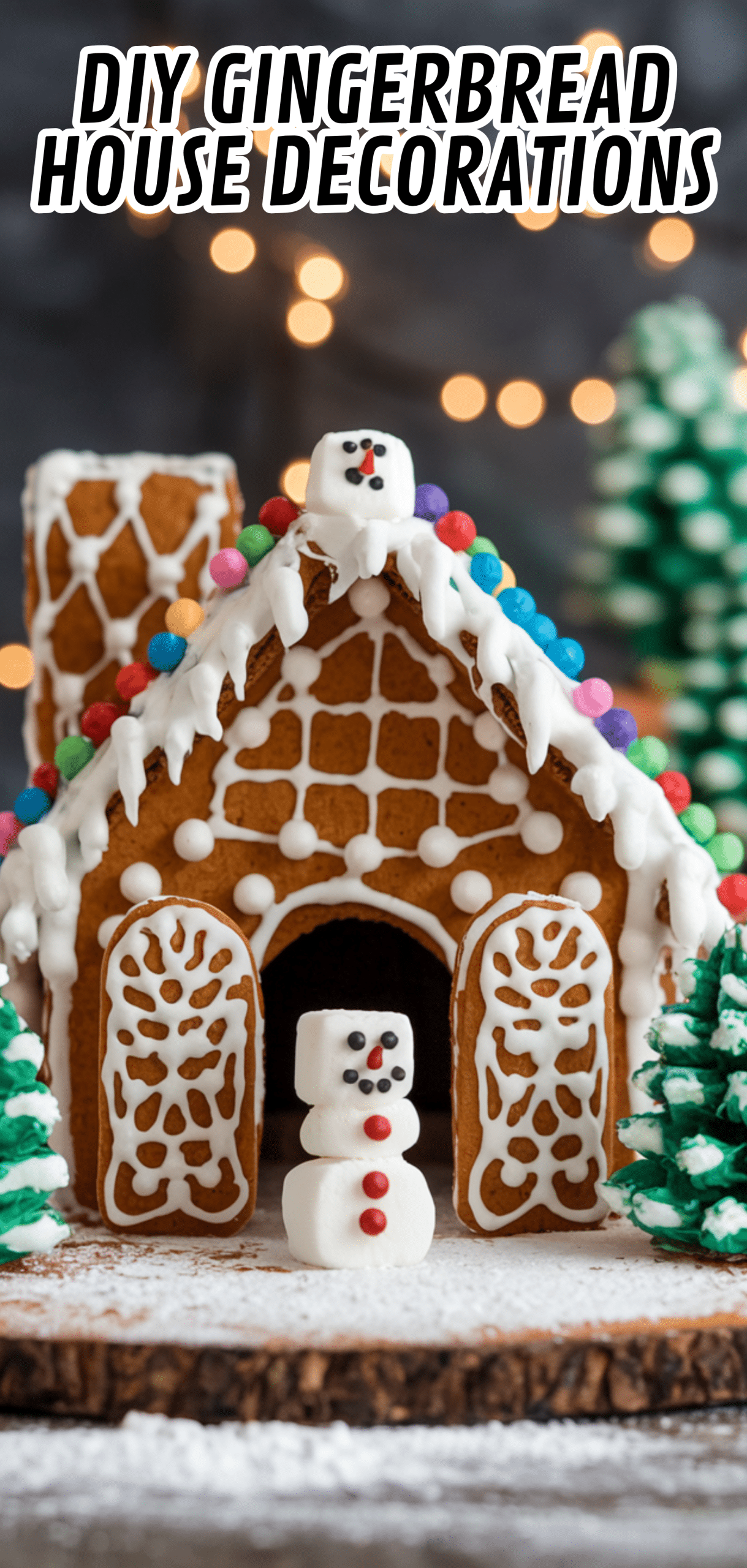18 Amazing DIY Gingerbread House Decorations