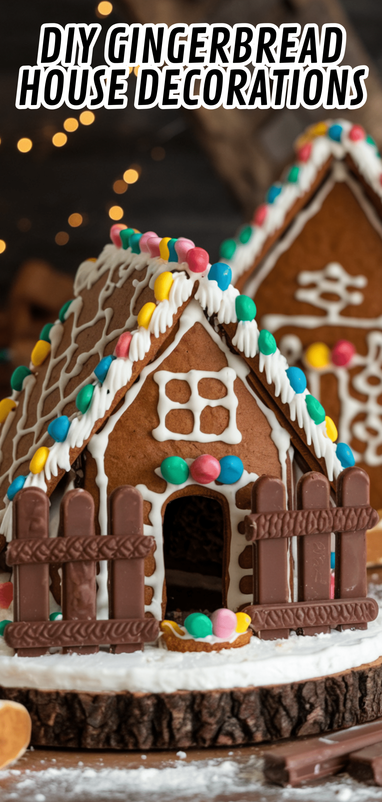 18 Amazing DIY Gingerbread House Decorations