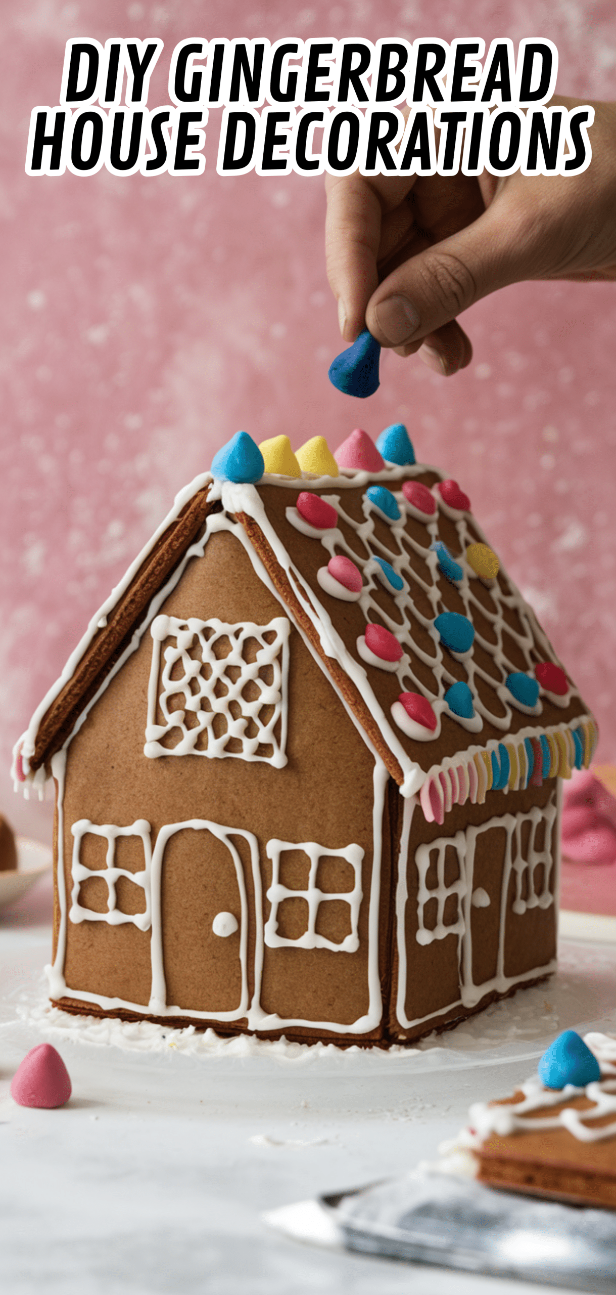 18 Amazing DIY Gingerbread House Decorations