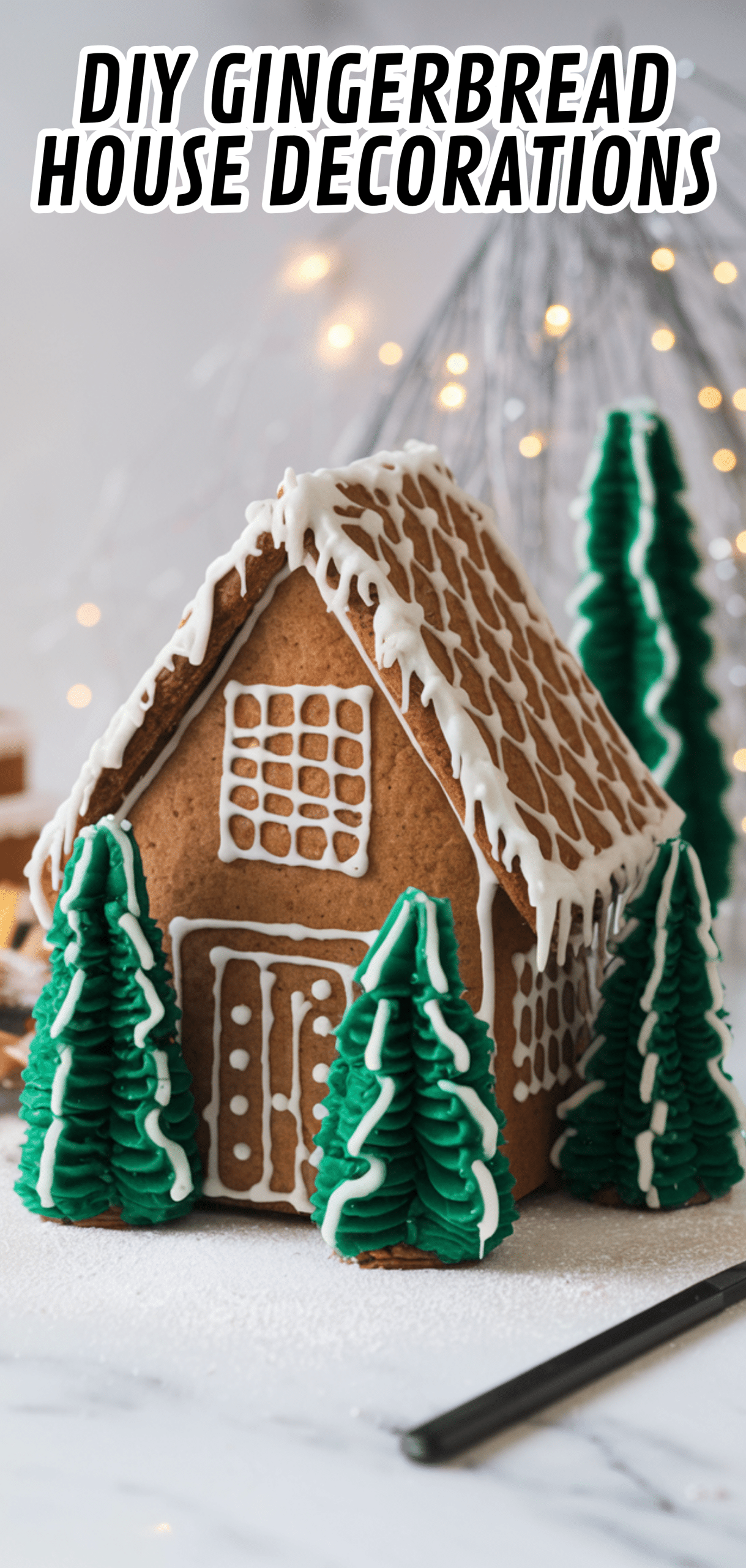 18 Amazing DIY Gingerbread House Decorations