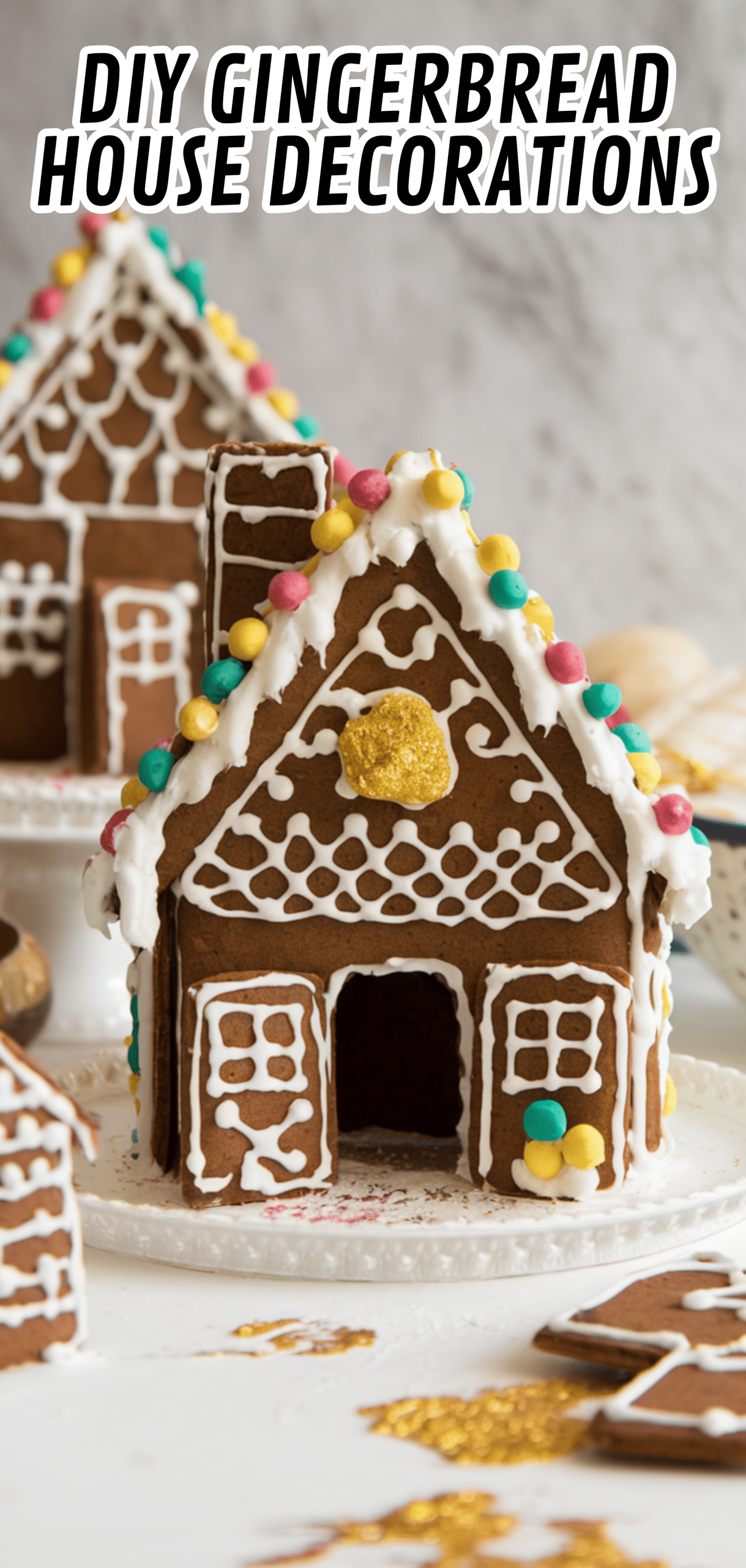 18 Amazing DIY Gingerbread House Decorations