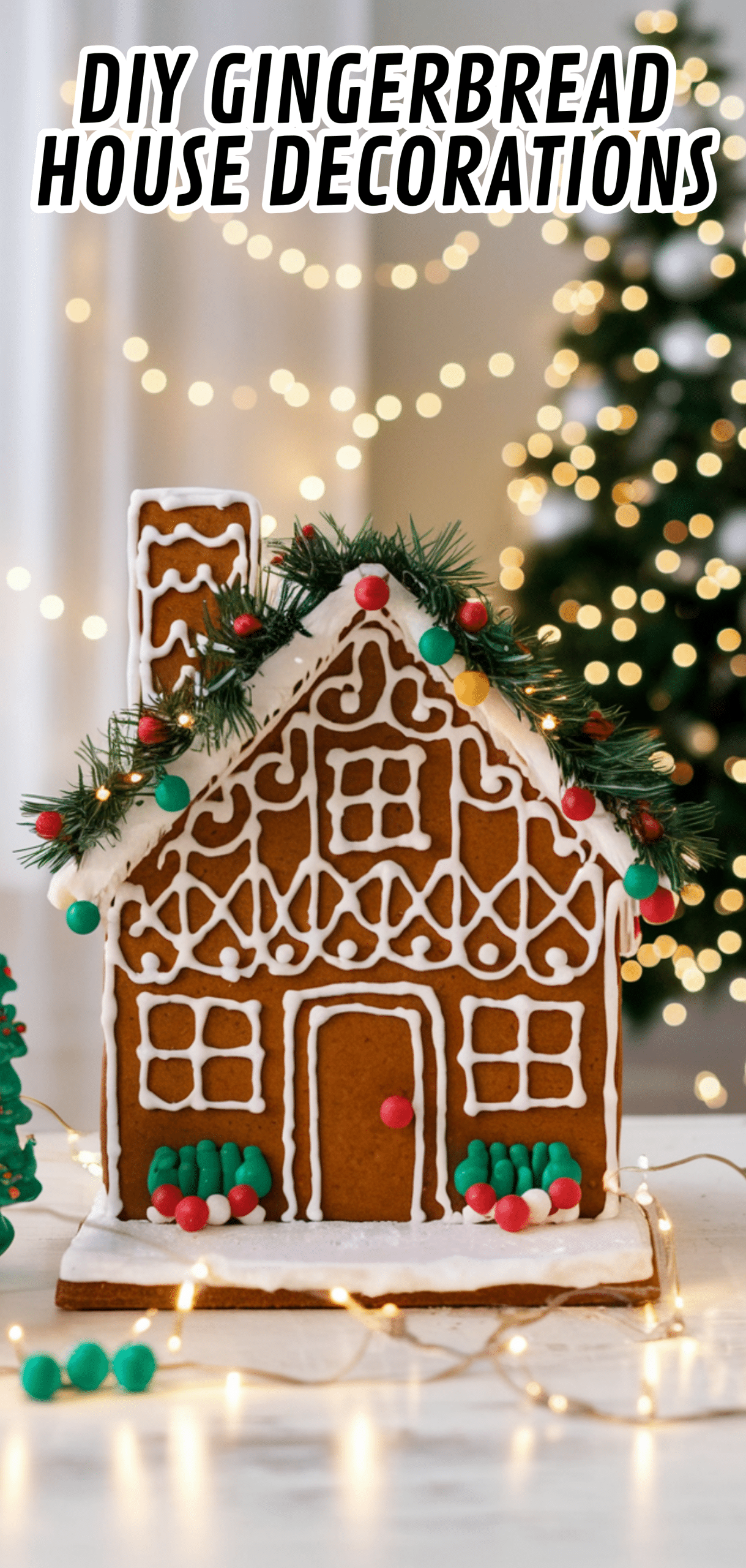 18 Amazing DIY Gingerbread House Decorations