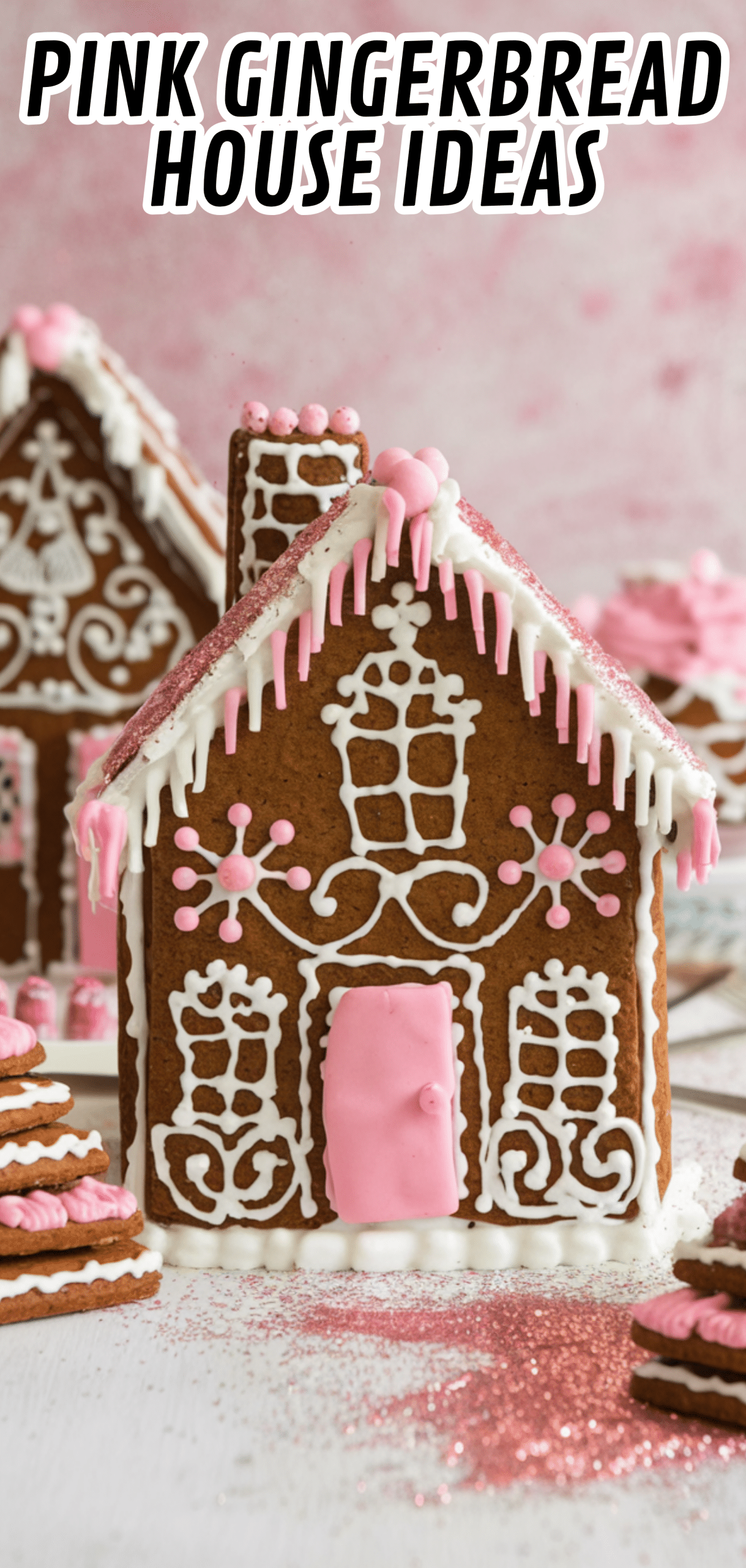 18 Amazing Pink Gingerbread House Ideas