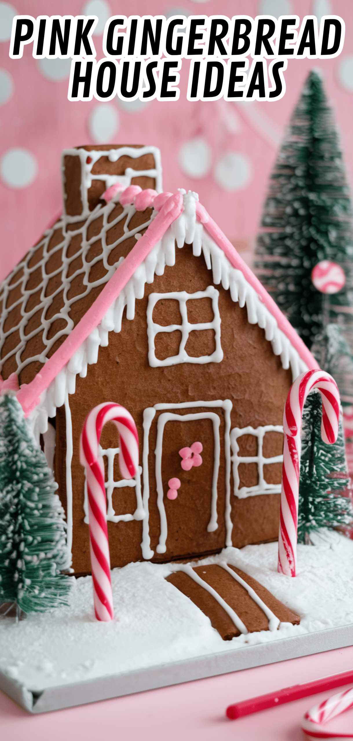 18 Amazing Pink Gingerbread House Ideas
