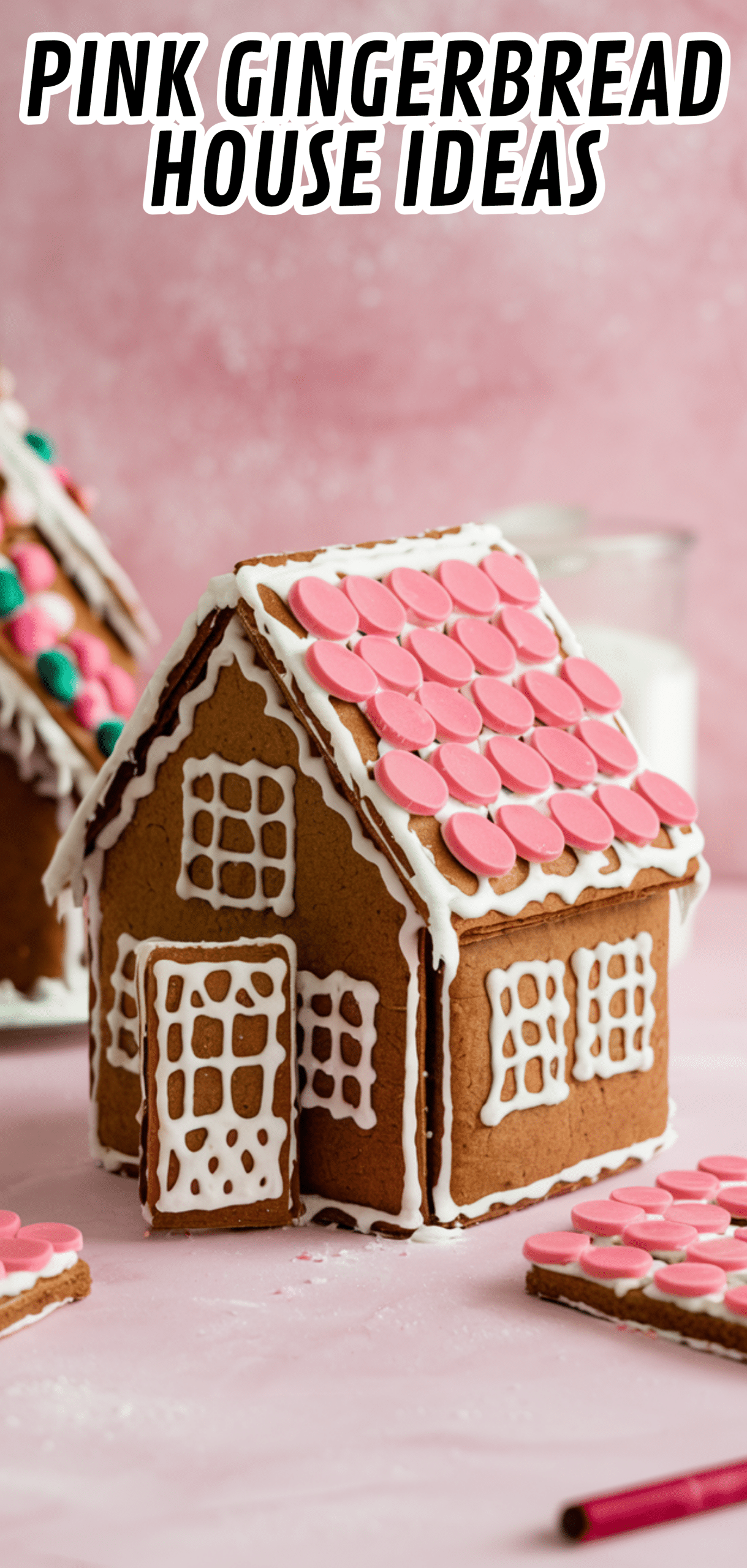 18 Amazing Pink Gingerbread House Ideas
