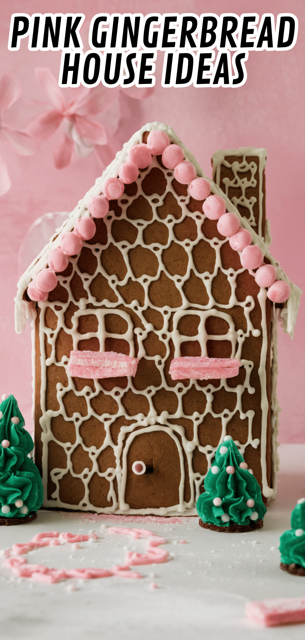 18 Amazing Pink Gingerbread House Ideas