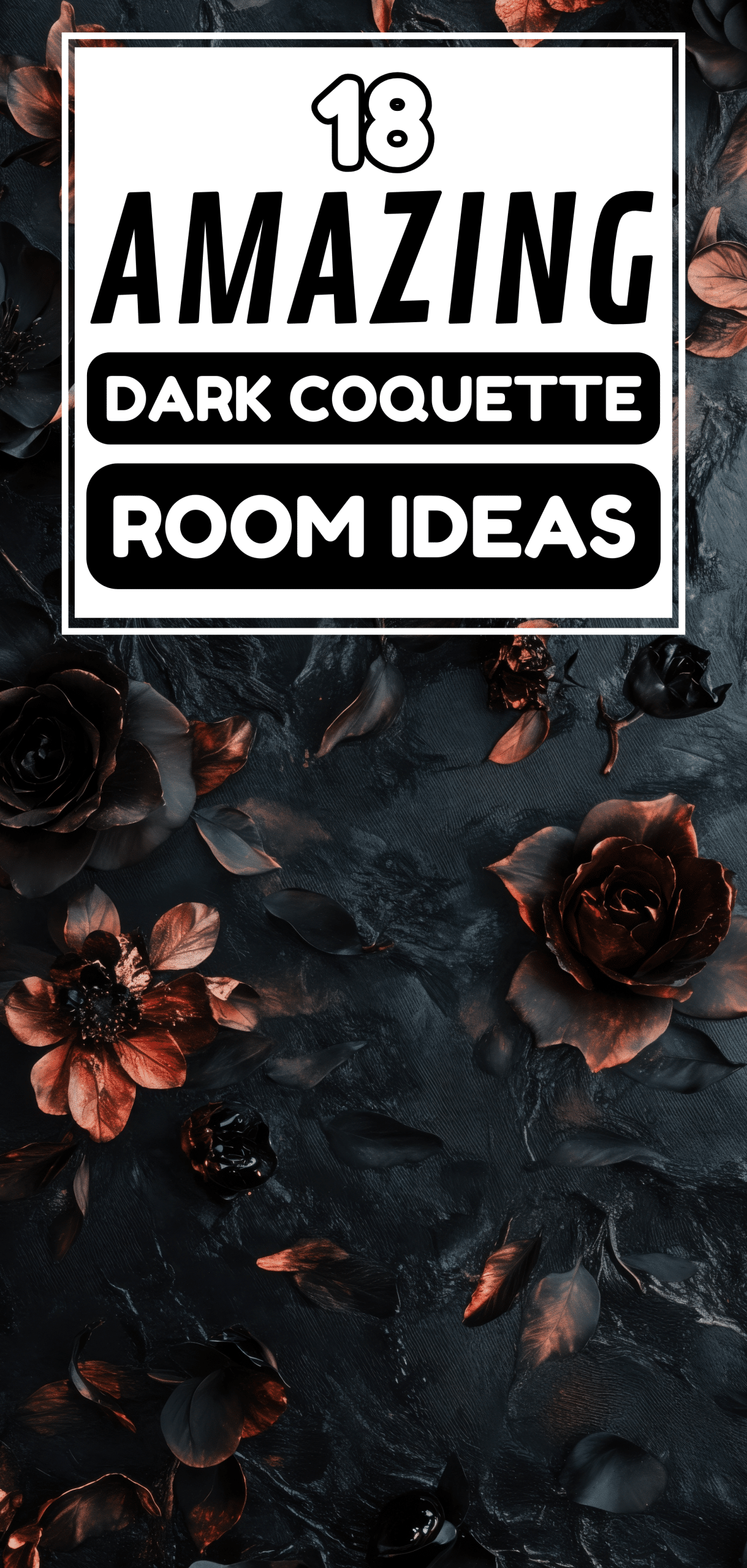 18 Amazing Dark Coquette Room Ideas