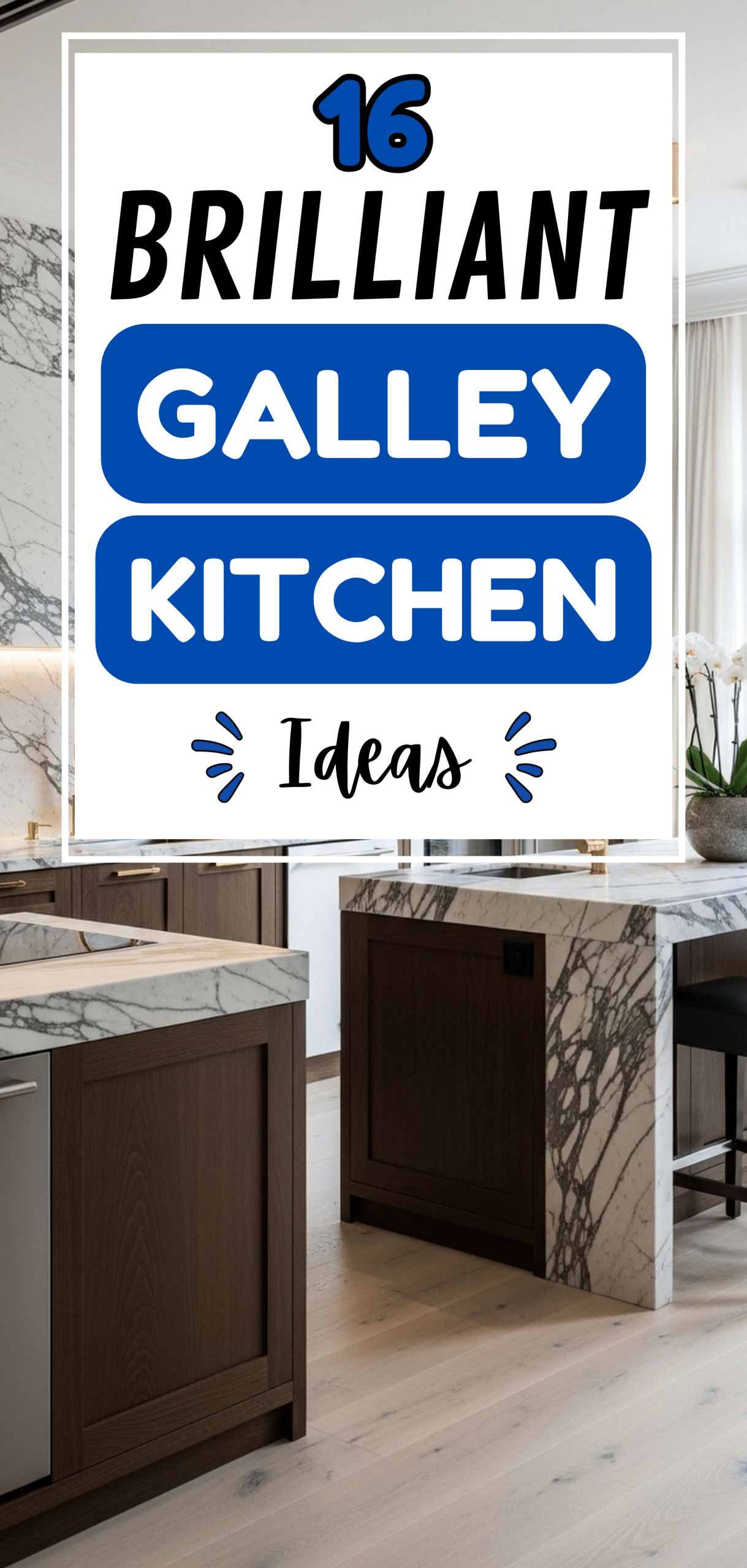 16 Brilliant Galley Kitchen Ideas