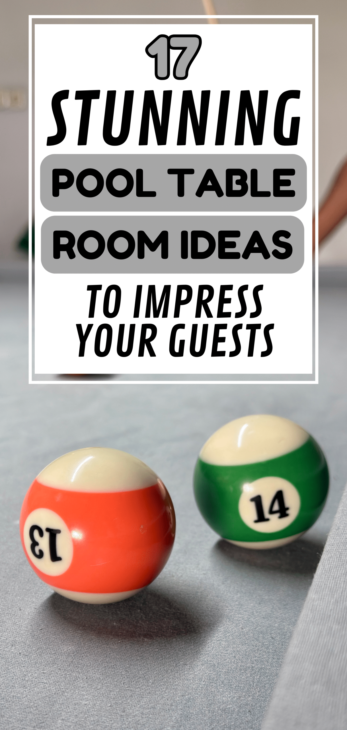 17 Stunning Pool Table Room Ideas To Impress Your Guests
