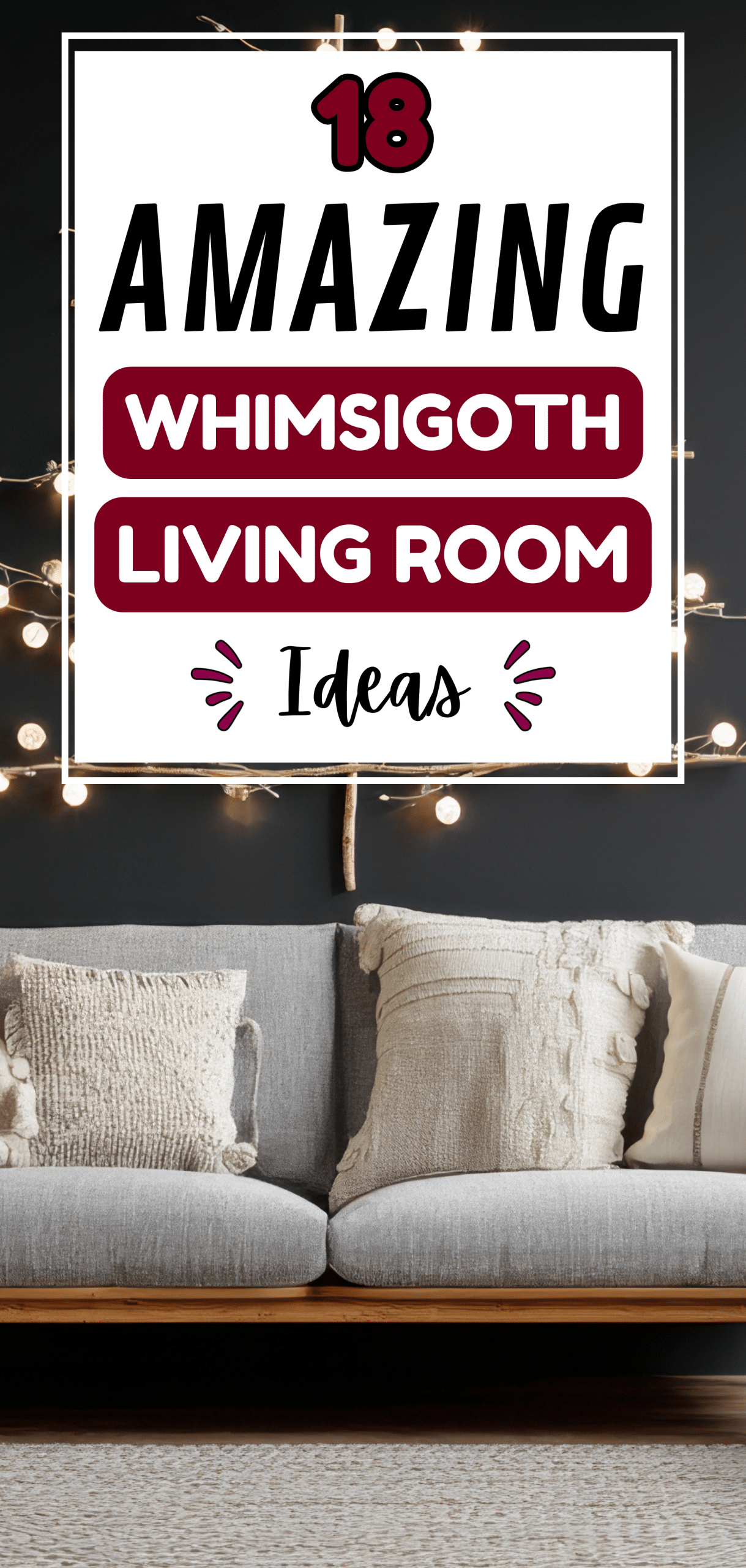 18 Amazing Whimsigoth Living Room Ideas