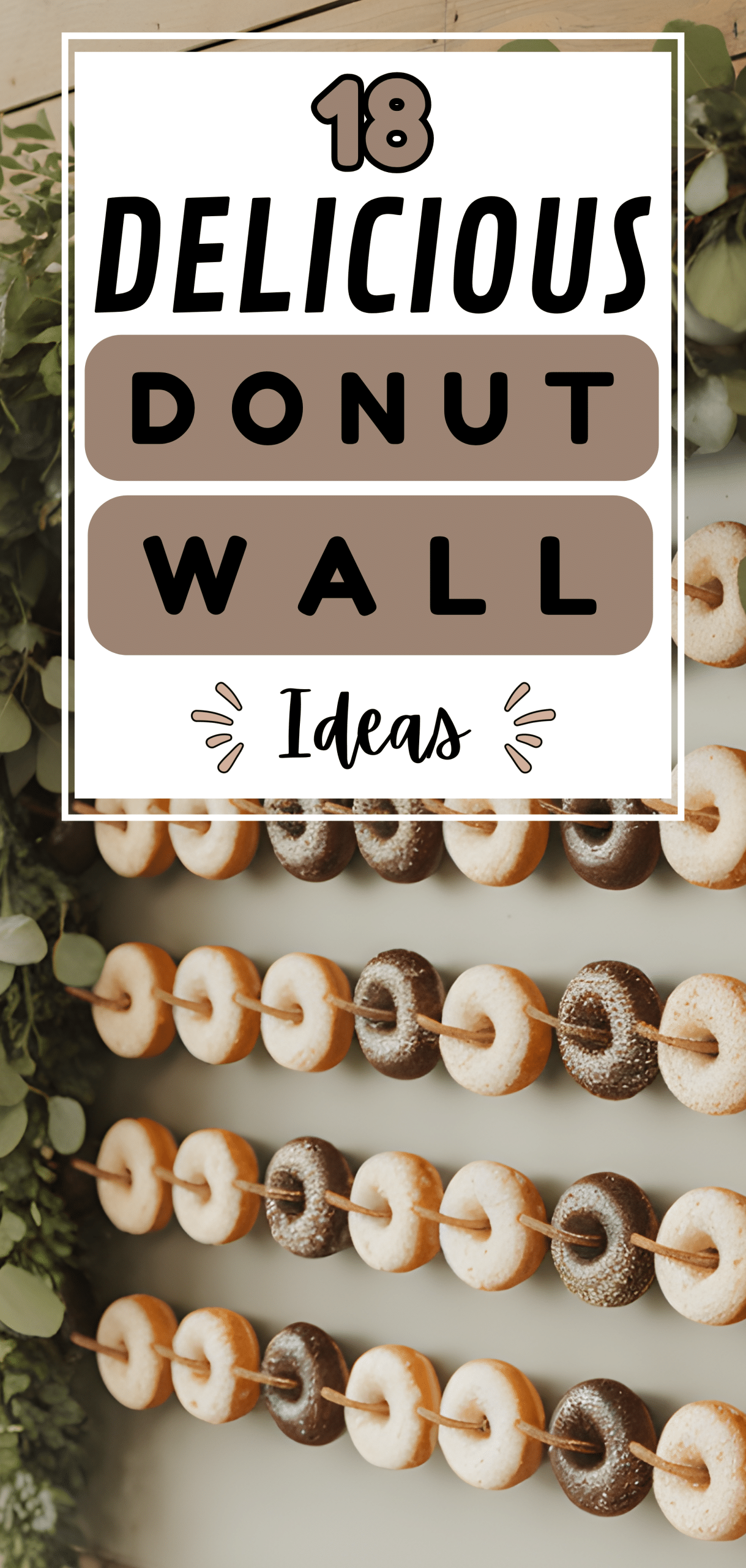 18 Delicious Donut Wall Ideas