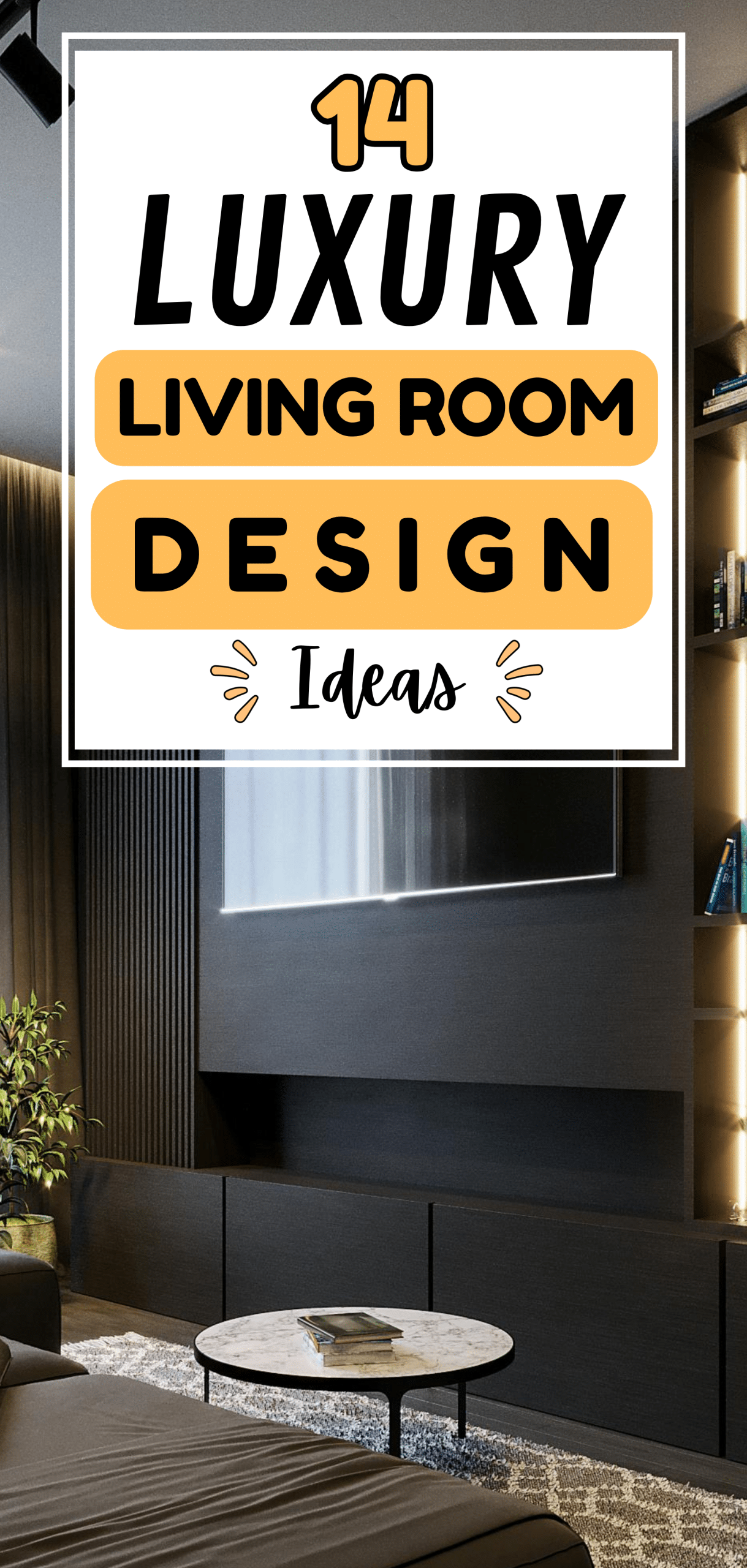 14 Luxury Living Room Design Ideas