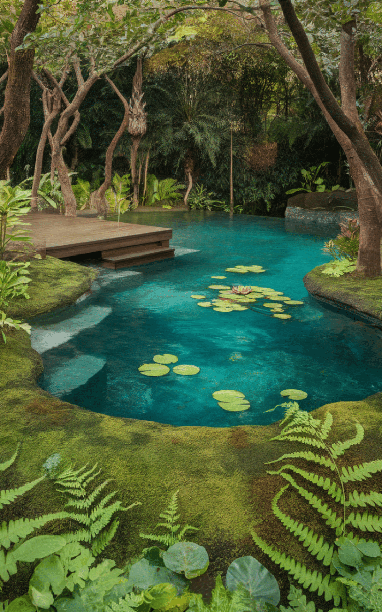 17 Natural Swimming Pools Designs - The Mega Mom