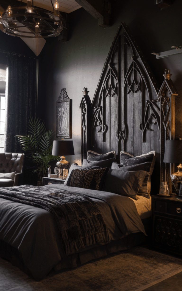 18 Stunning Dark Fantasy Bedroom Ideas - The Mega Mom