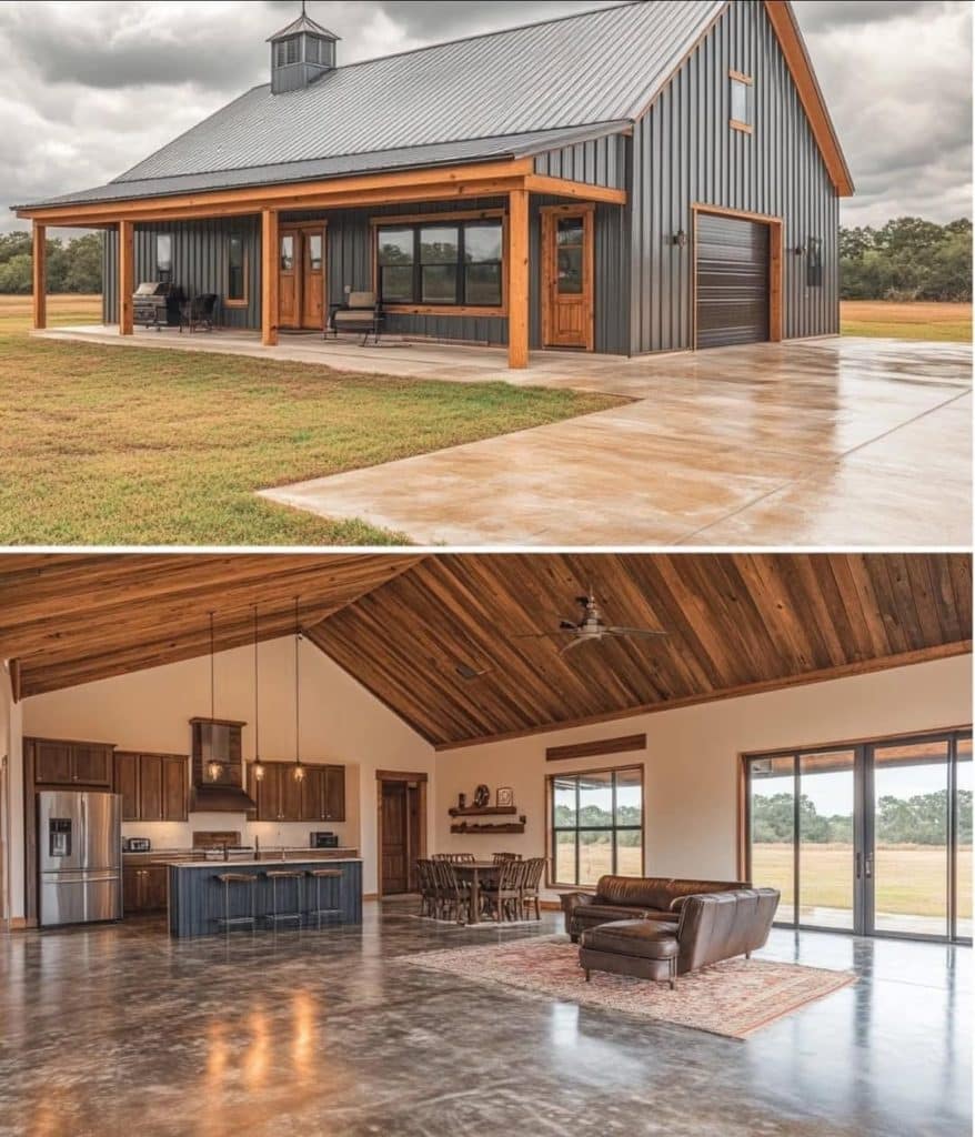 Pole Barn Homes Interior Ideas That Make A Barn Feel Like A Real Family House