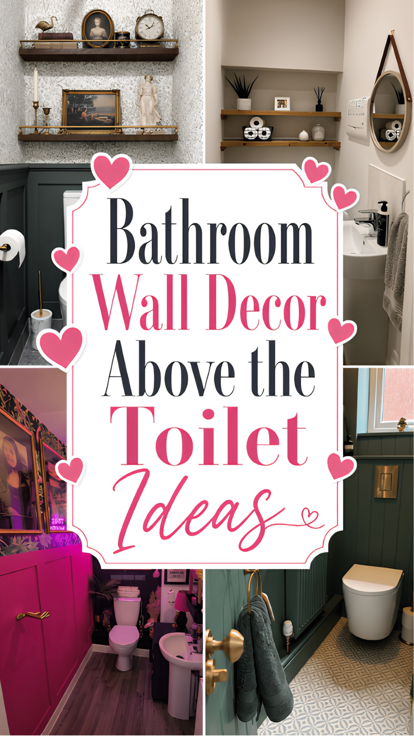 Bathroom Wall Decor Above the Toilet Ideas Every Mom Actually Uses