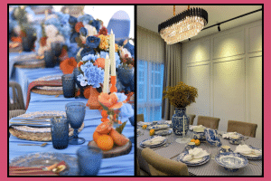 Blue Fall Dining Table Decor Ideas Every Mom Will Want to Copy This Season