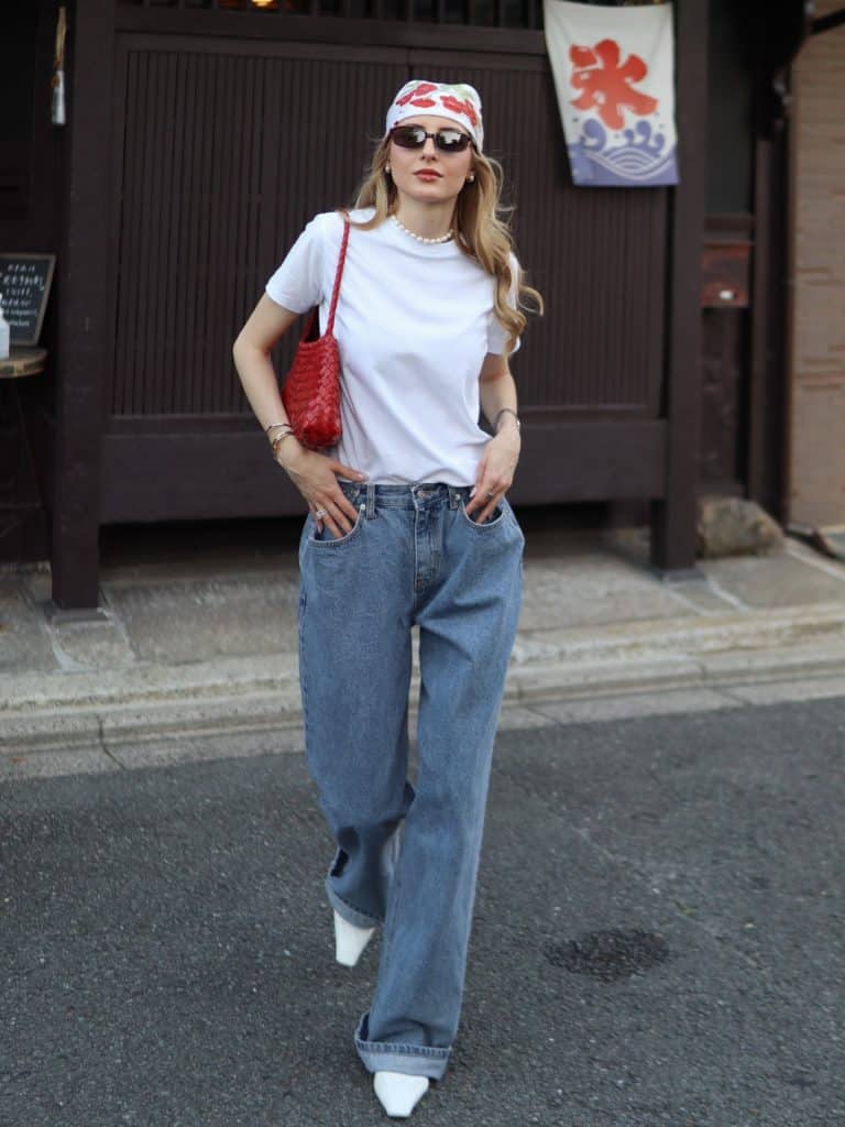 White Baby Tees Outfit Ideas For Women Worth Copying This Season