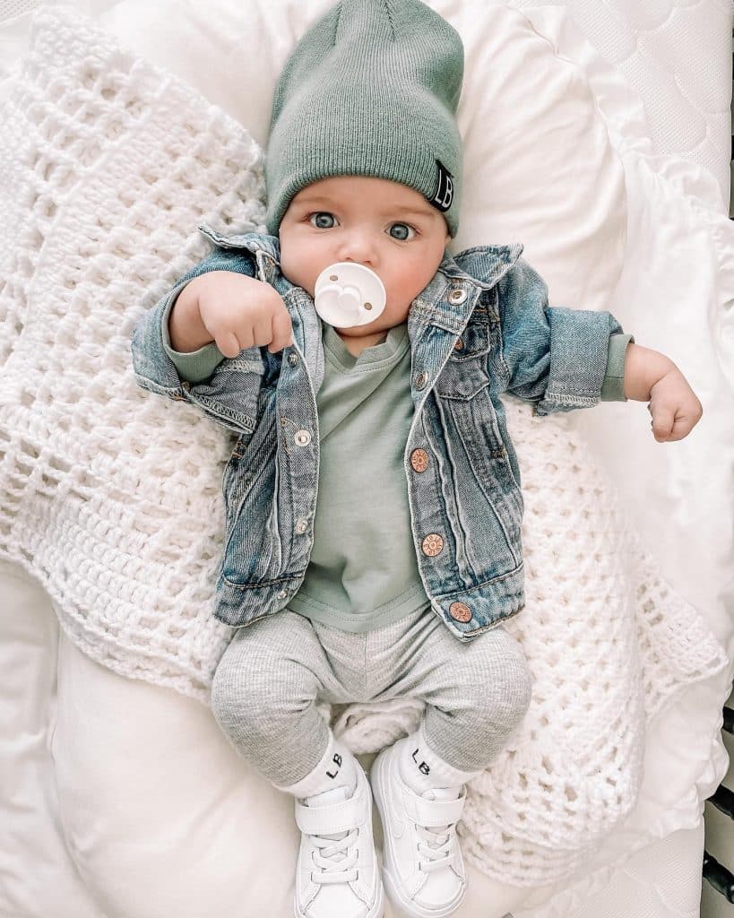 Newborn Baby Boy Fall Outfits That Are Almost Too Cute for Real Life