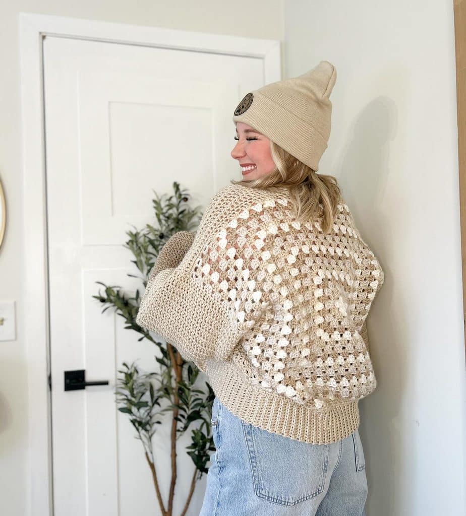 Crochet Sweater Outfit Ideas That Work for Busy Family Life