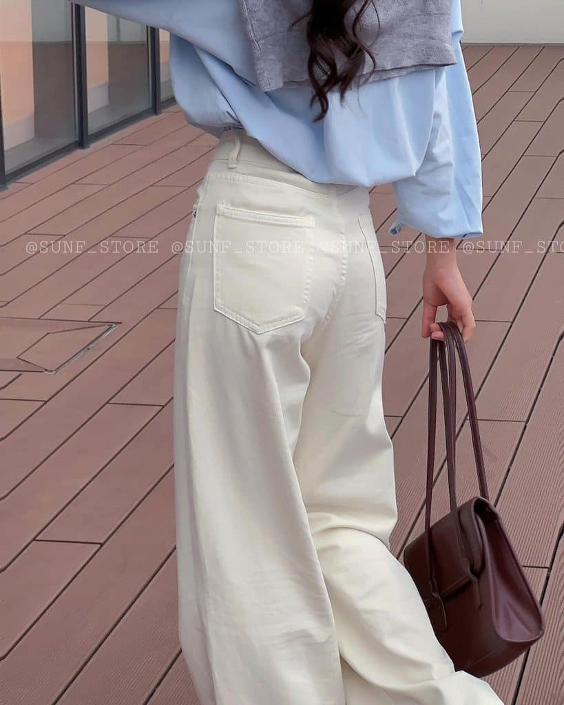 White Wide Leg Jean Outfit Ideas Worth Copying This Season
