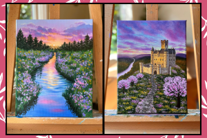 Acrylic Painting Ideas on Canvas to Paint at the Kitchen Table With Your Kids