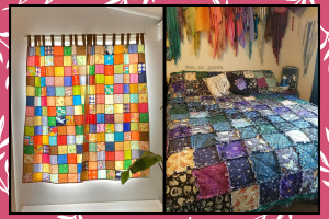 Upcycled Old Quilt Projects for Moms